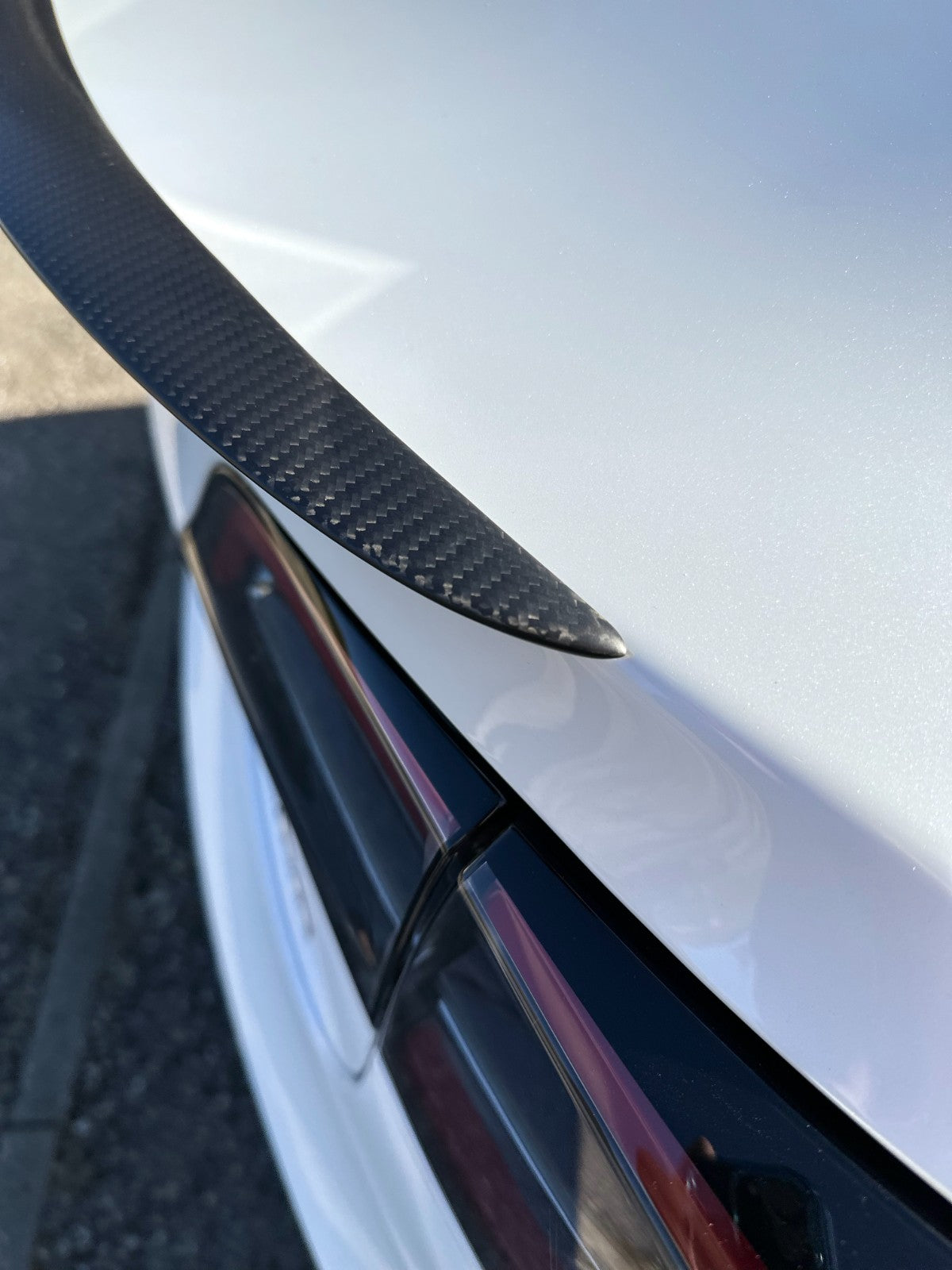 Aileron arrière à bord détachable MAX CARBON Performance pour TESLA MODEL 3
