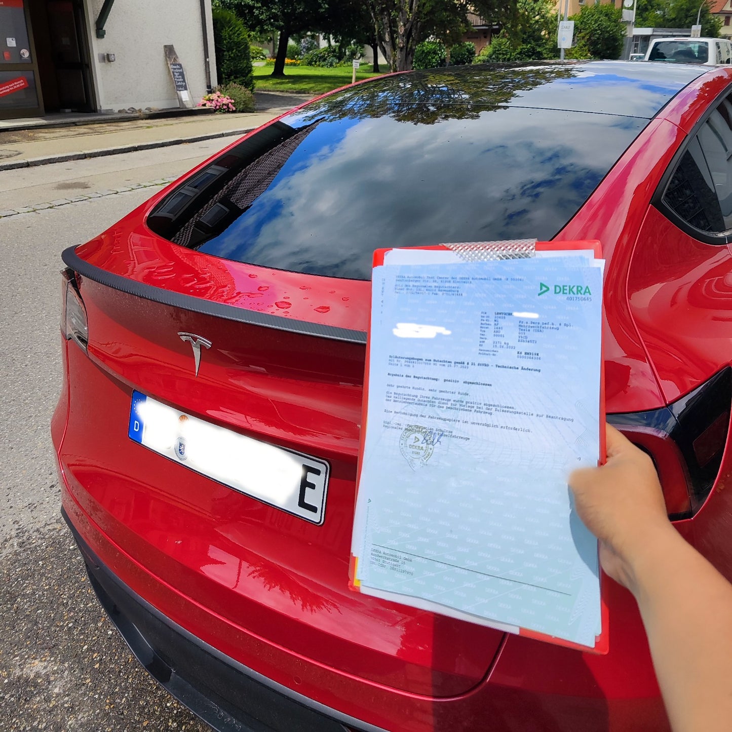 Aileron arrière à bord détachable MAX CARBON Performance pour TESLA MODEL Y