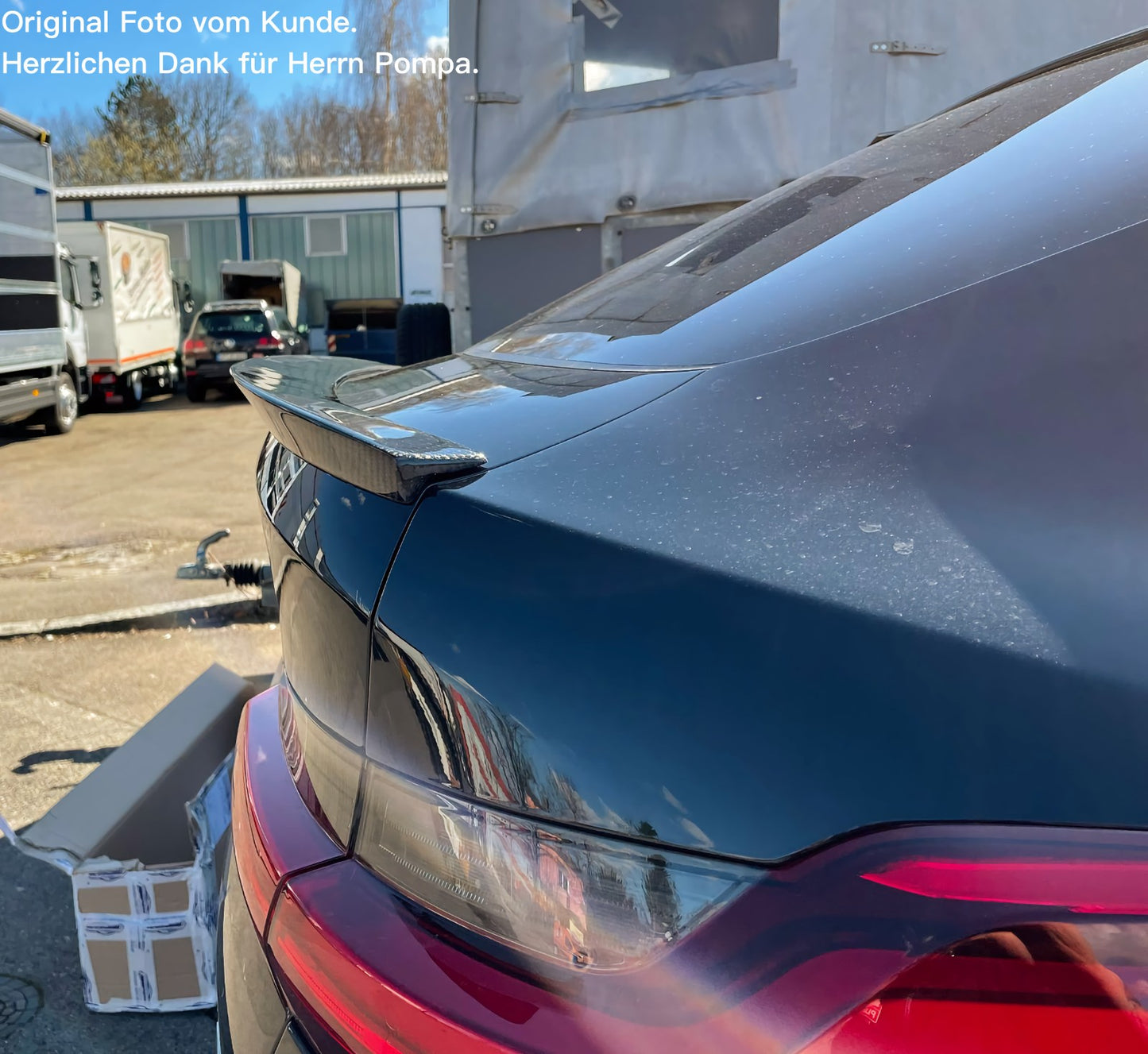 MAX CARBON Performance Abrisskannte Hecklippe Heckspoiler Spoiler für BMW X4 X4M G02 F98