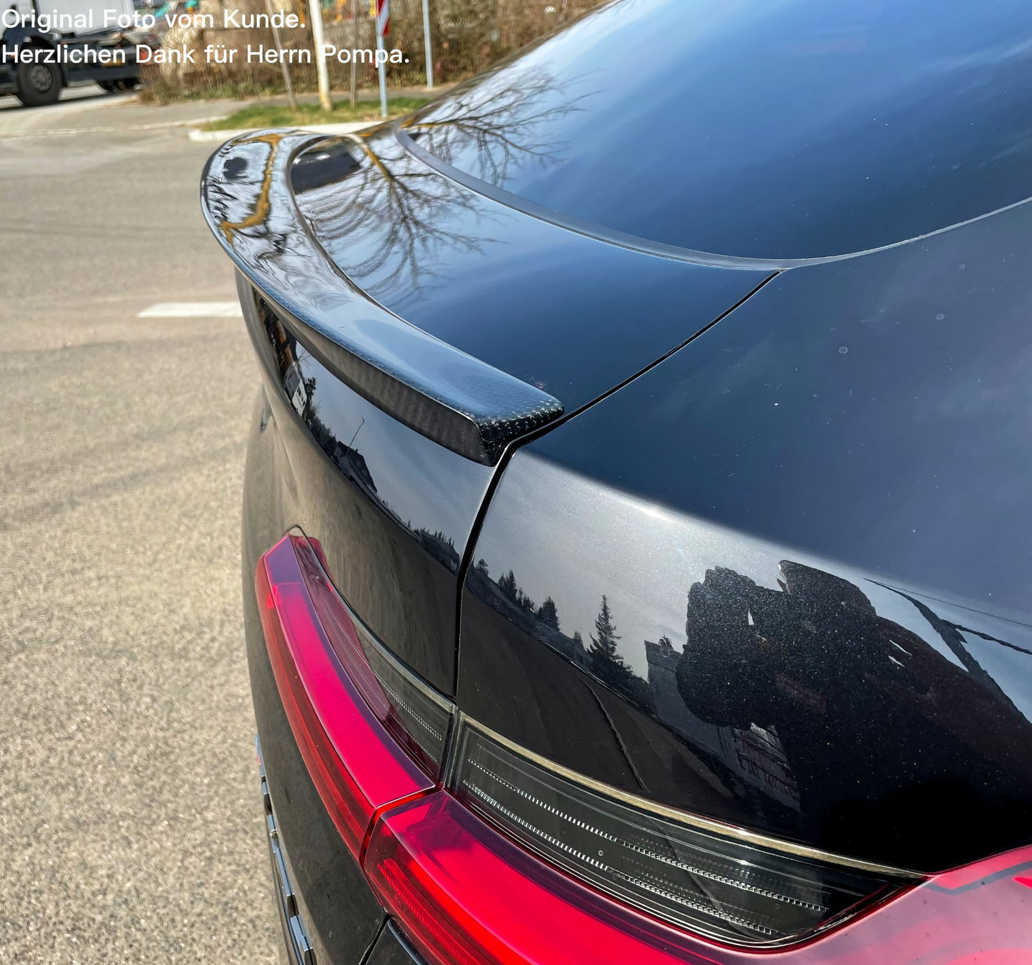 MAX CARBON Performance Abrisskannte Hecklippe Heckspoiler Spoiler für BMW X4 X4M G02 F98