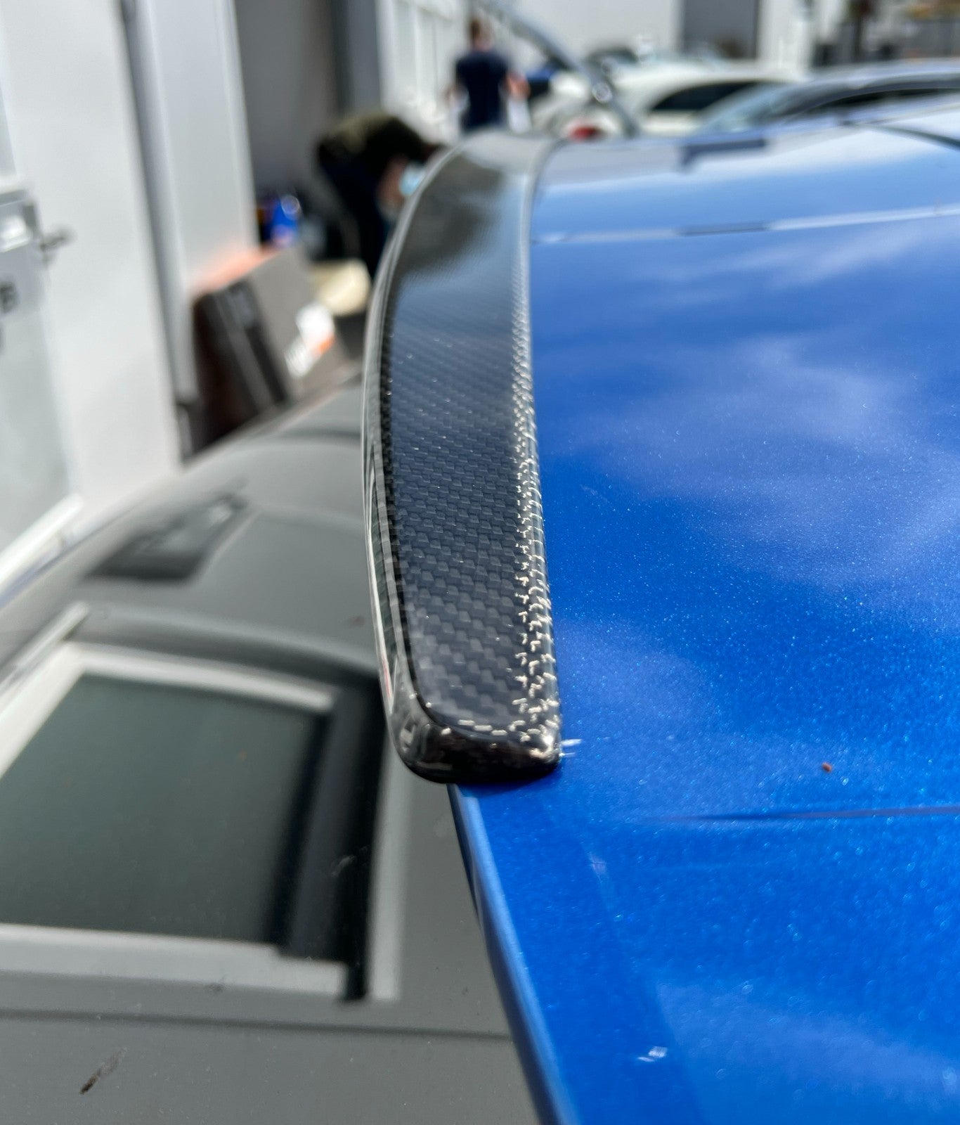 MAX CARBON Dry Carbon Hecklippe Heckspoiler Spoiler für Porsche Macan 95B.1 95B.2 S Turbo GTS 3 Jahre Garantie