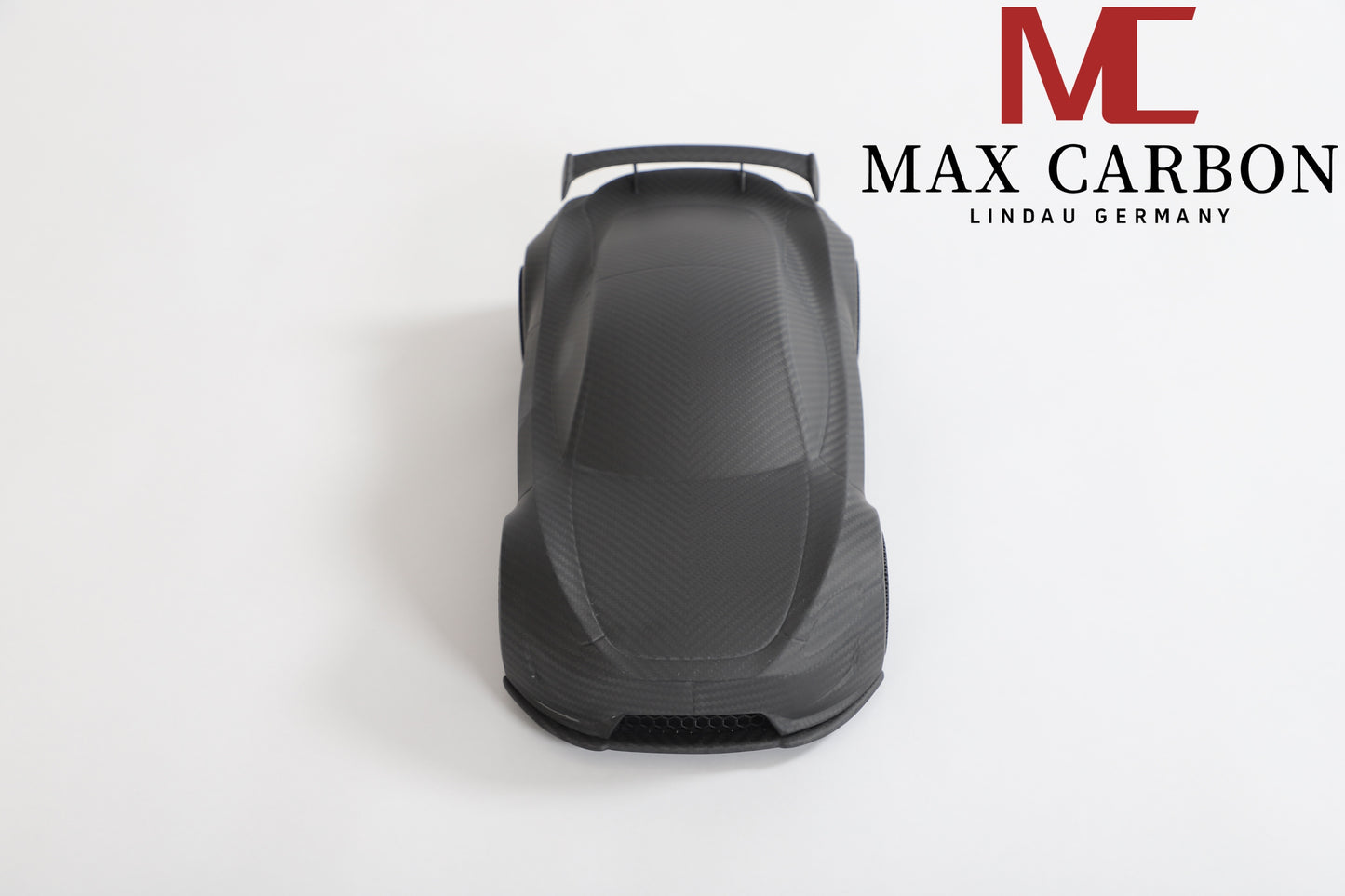 MAX CARBON Lifestyle Véritable carbone Forgé Carbone Hybride Modèle de voiture en carbone sec Préimprégné 1:18 Modèle de voiture de sport