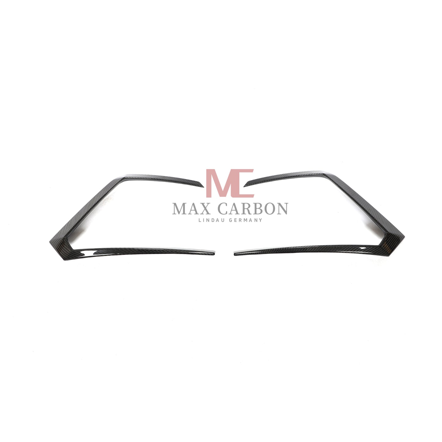 Bandes d'aération de pare-chocs arrière MC MAX CARBON Performance pour Lamborghini Urus Sport Utility 2018 à 2021