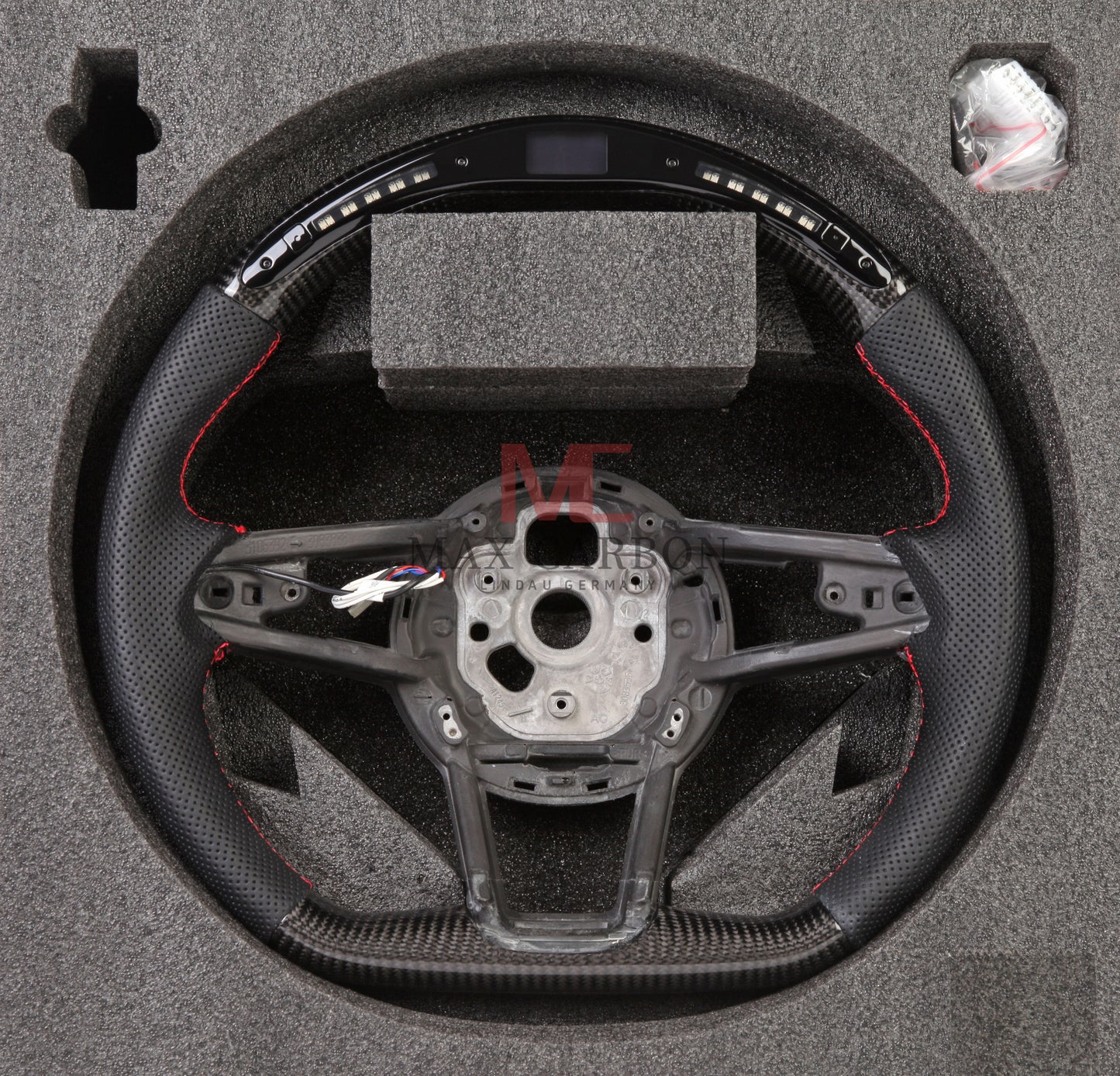 Volant Intelligent MC MAX CARBON Performance Carbone Sec LED Sport pour Audi R8 4S