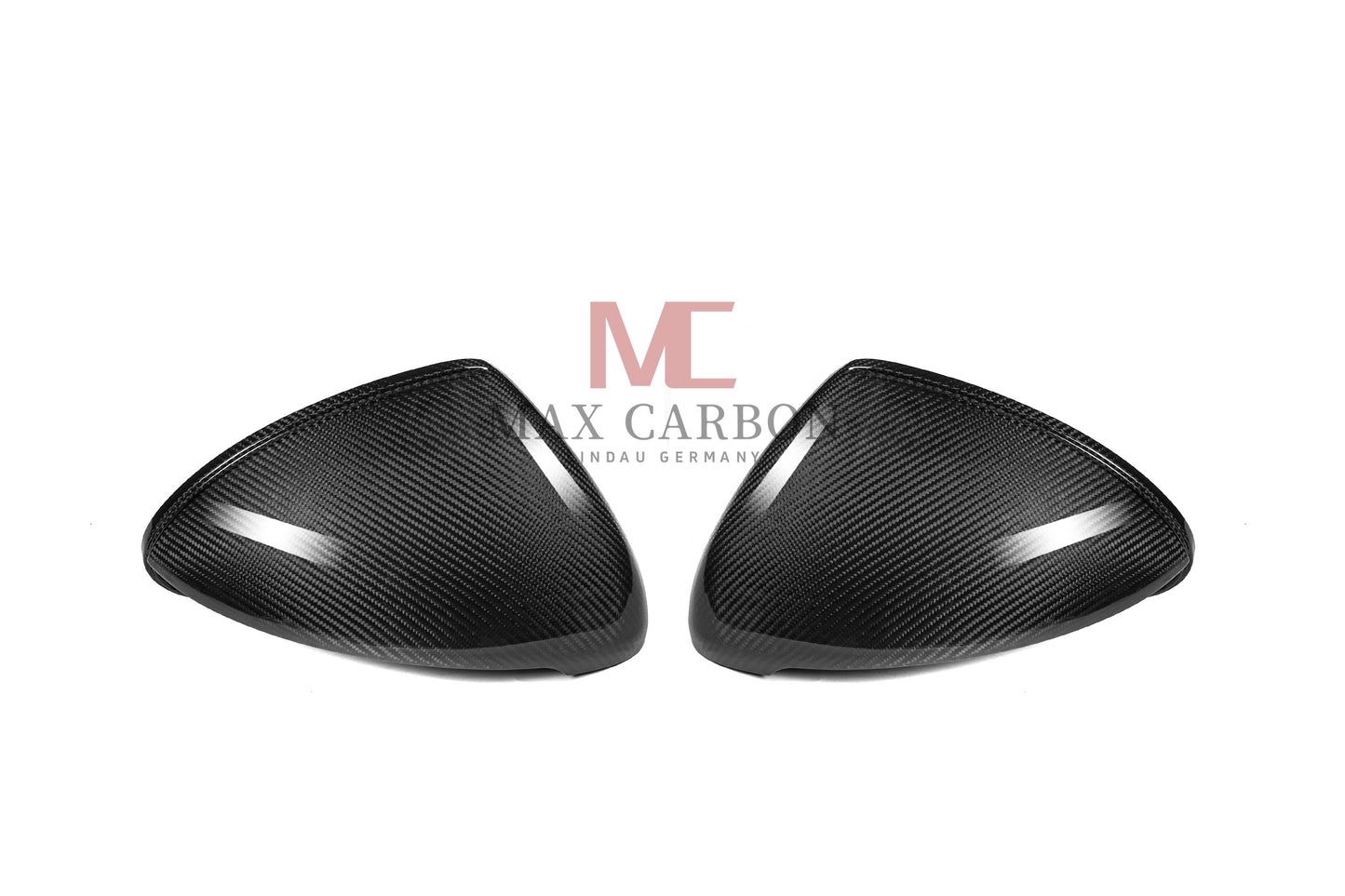 MC Performance MAX CARBON replacement mirror caps for Porsche Cayenne 958.2 92A built from 2014 to 2017