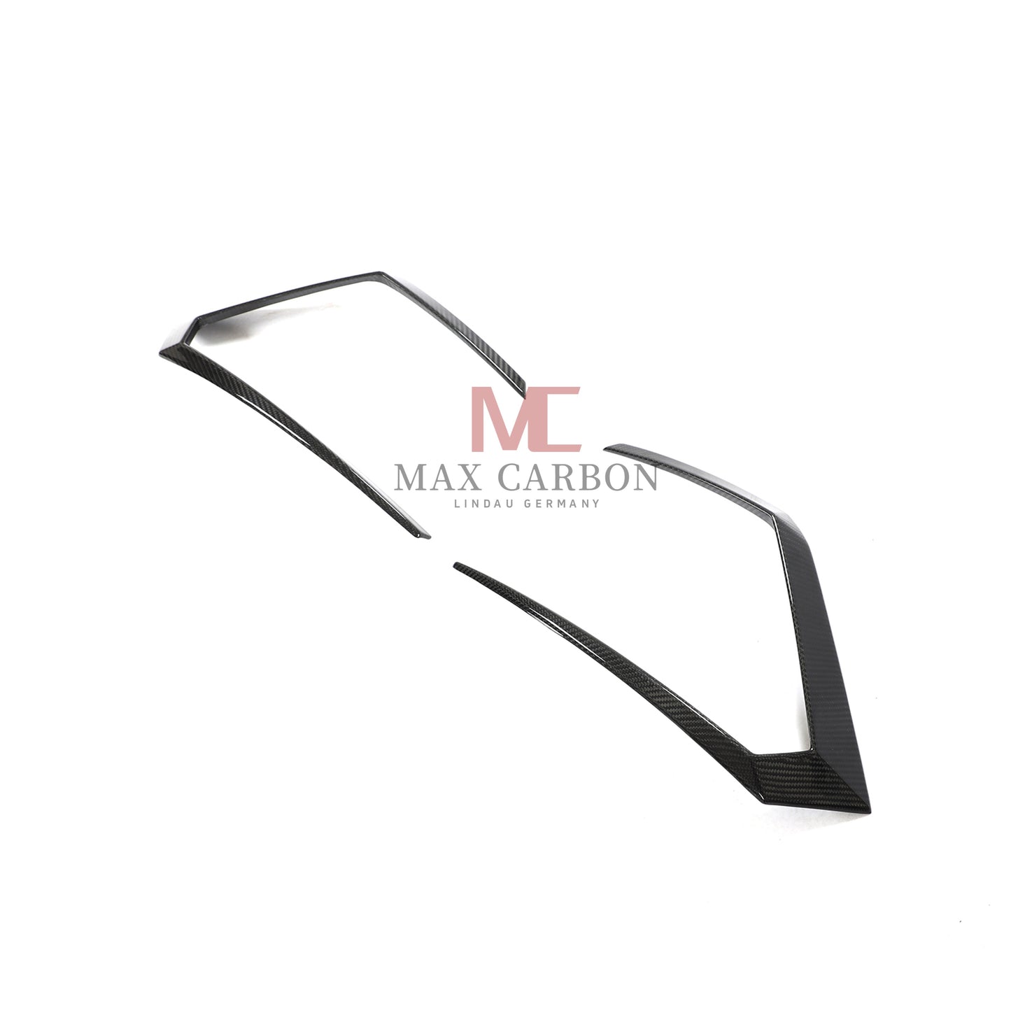 Bandes d'aération de pare-chocs arrière MC MAX CARBON Performance pour Lamborghini Urus Sport Utility 2018 à 2021