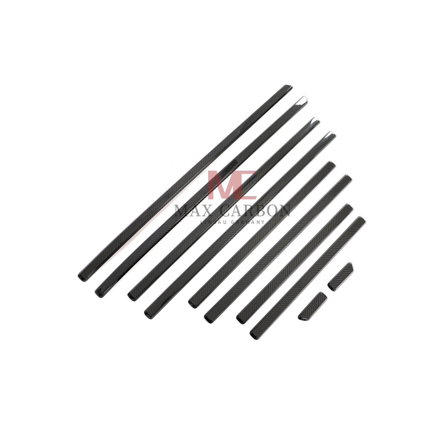 MC MAX CARBON Performance Carbon Side Stripes Stickers for Mercedes G Class W464 G63 G65 G500