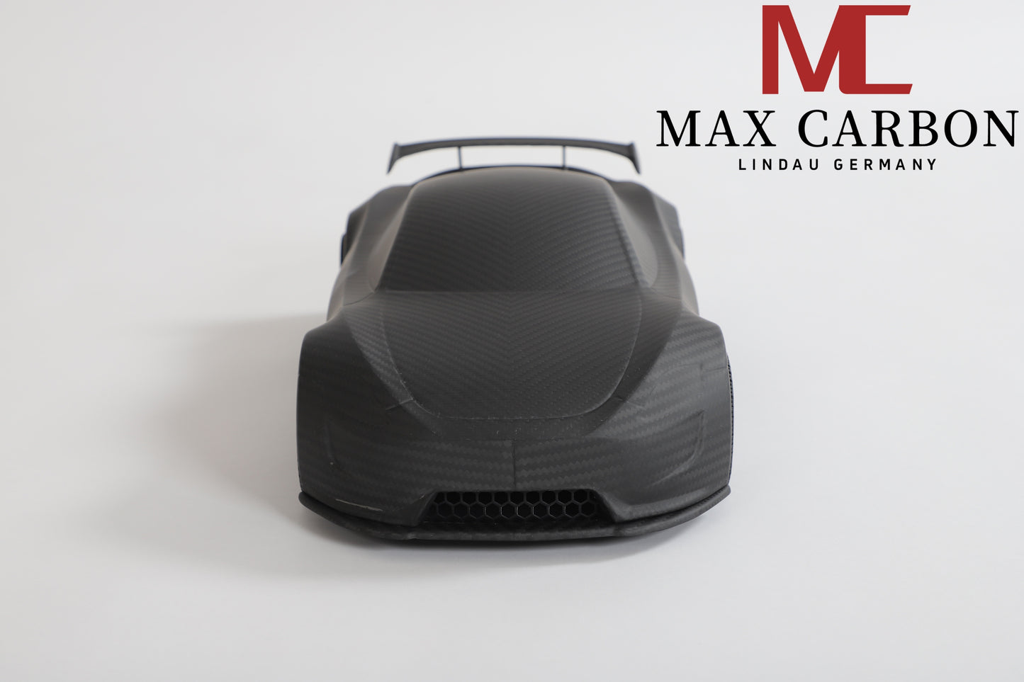 MAX CARBON Lifestyle Véritable carbone Forgé Carbone Hybride Modèle de voiture en carbone sec Préimprégné 1:18 Modèle de voiture de sport