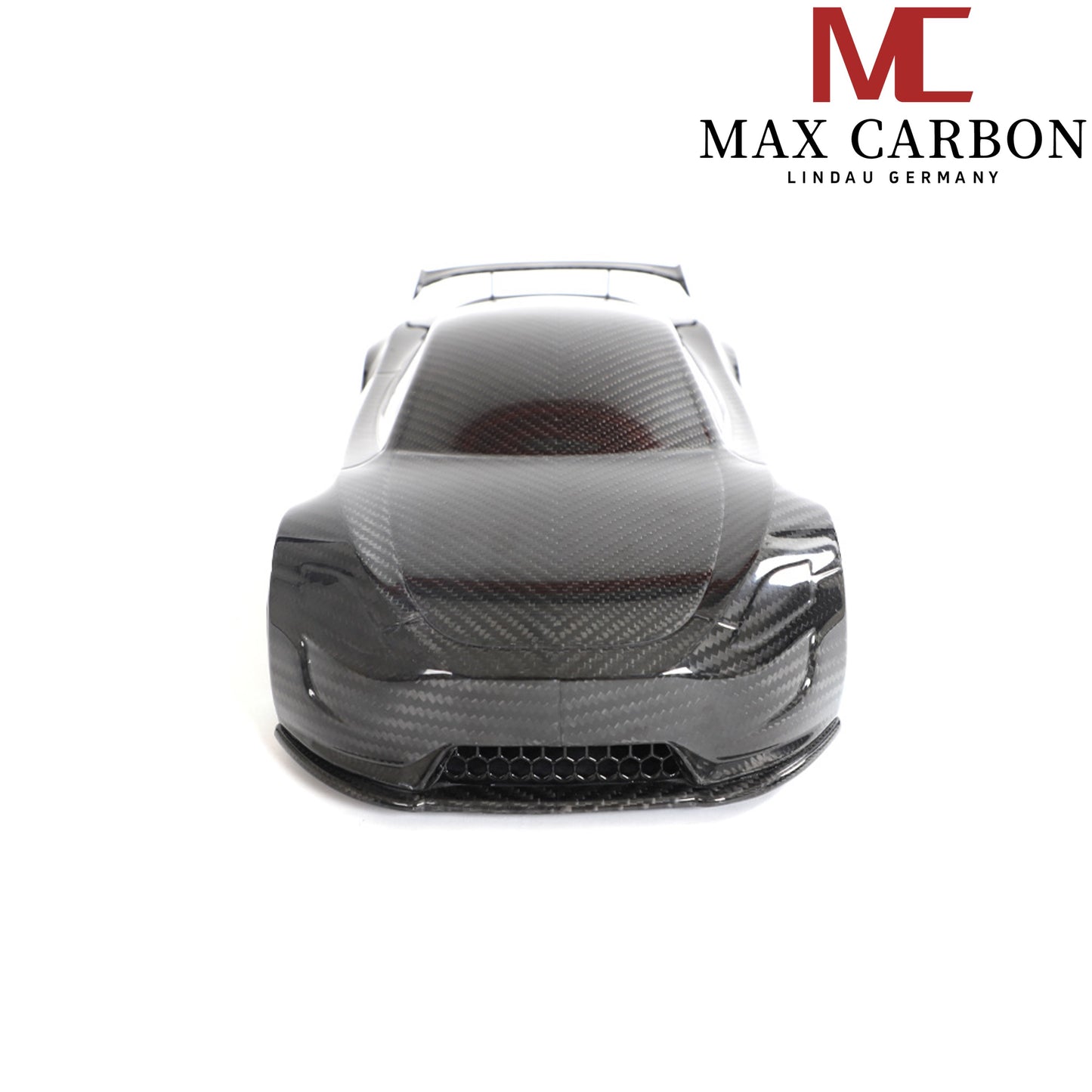 MAX CARBON Lifestyle Véritable carbone Forgé Carbone Hybride Modèle de voiture en carbone sec Préimprégné 1:18 Modèle de voiture de sport