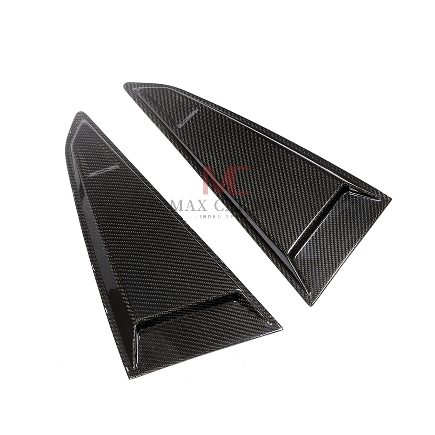 MC MAX CARBON DRY CARBON Seitenfenster Lufteinlässe passend für Audi TT TTS TTRS Coupe 2015-2018