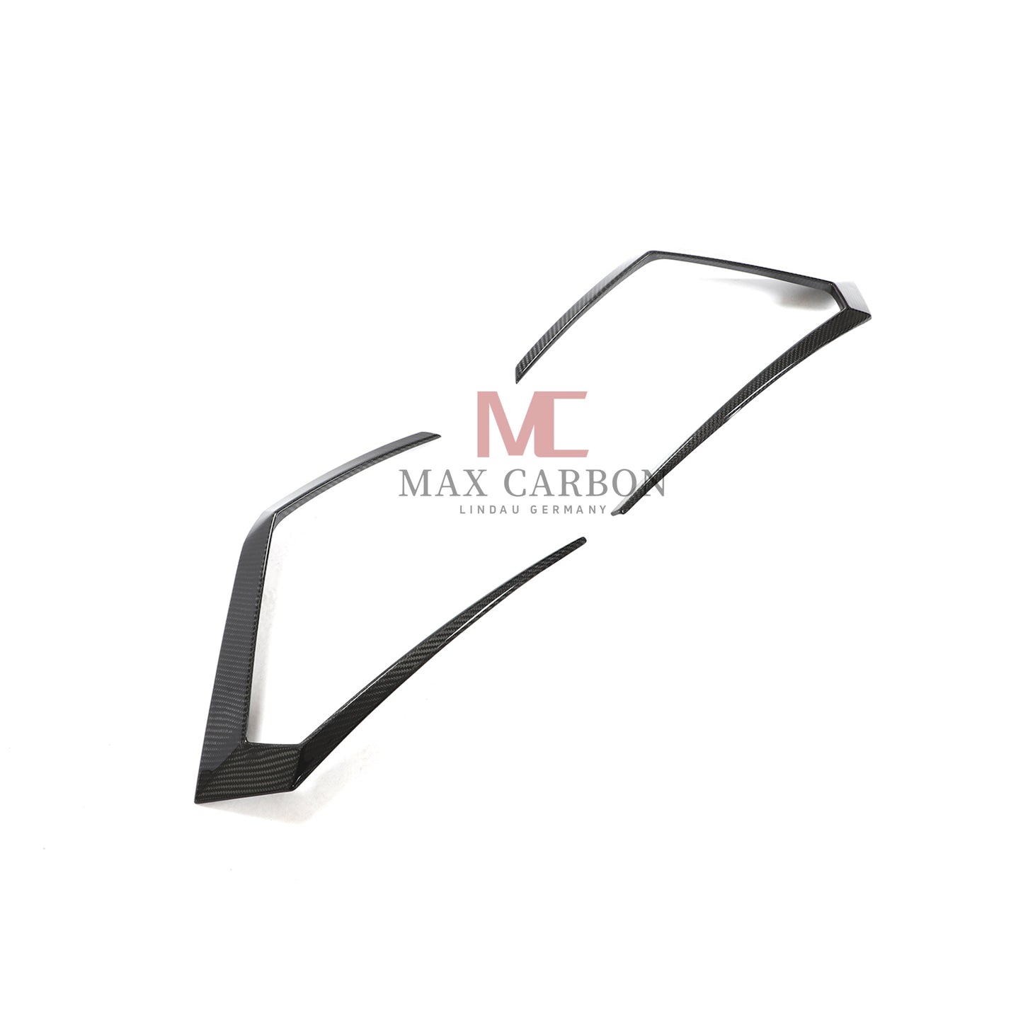 Bandes d'aération de pare-chocs arrière MC MAX CARBON Performance pour Lamborghini Urus Sport Utility 2018 à 2021