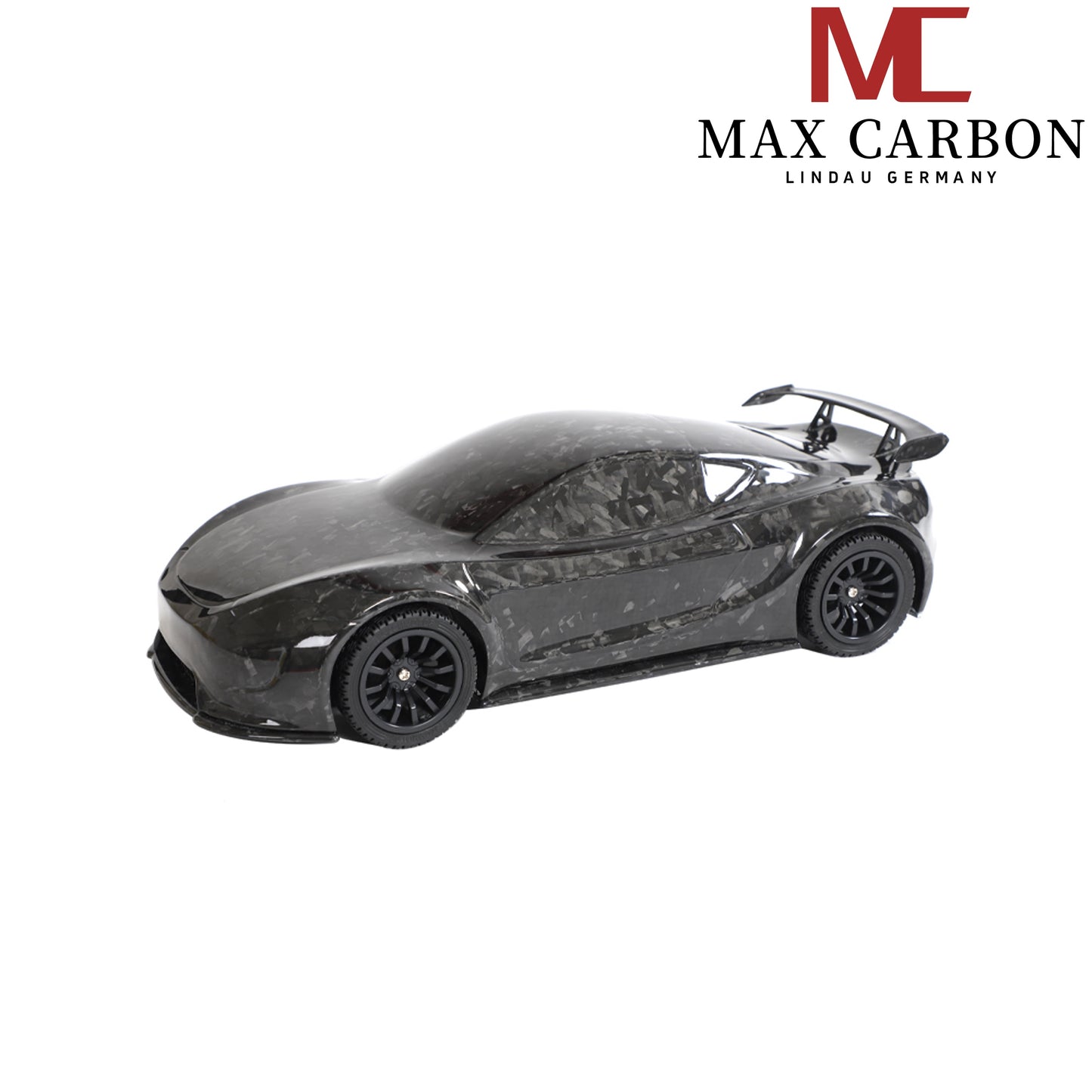 MAX CARBON Lifestyle Véritable carbone Forgé Carbone Hybride Modèle de voiture en carbone sec Préimprégné 1:18 Modèle de voiture de sport
