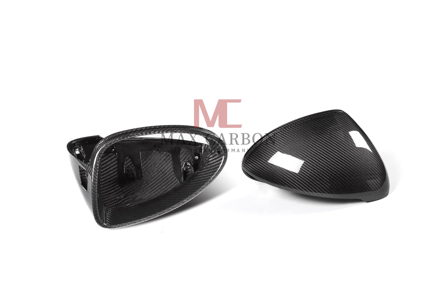 MC Performance MAX CARBON replacement mirror caps for Porsche Cayenne 958.2 92A built from 2014 to 2017