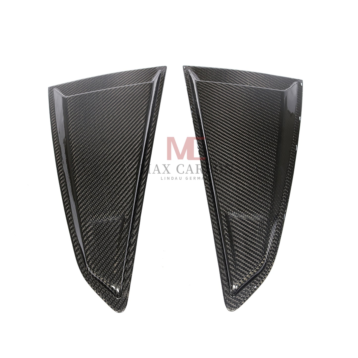 MC MAX CARBON DRY CARBON Seitenfenster Lufteinlässe passend für Audi TT TTS TTRS Coupe 2015-2018