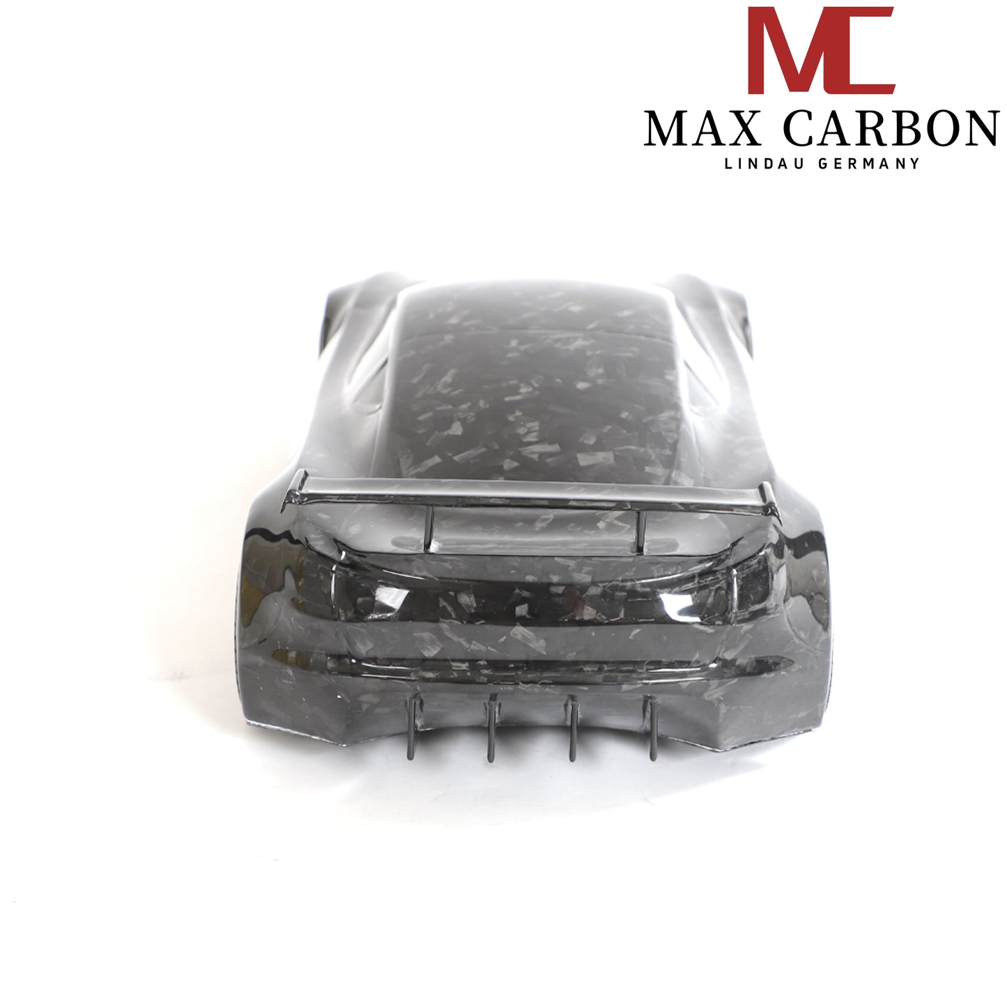 MAX CARBON Lifestyle Véritable carbone Forgé Carbone Hybride Modèle de voiture en carbone sec Préimprégné 1:18 Modèle de voiture de sport