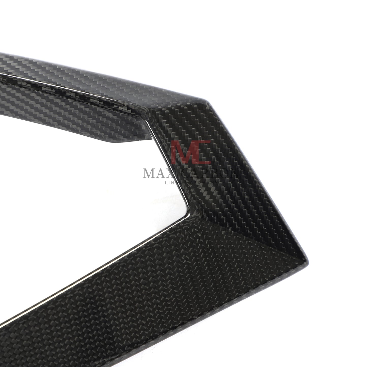Bandes d'aération de pare-chocs arrière MC MAX CARBON Performance pour Lamborghini Urus Sport Utility 2018 à 2021