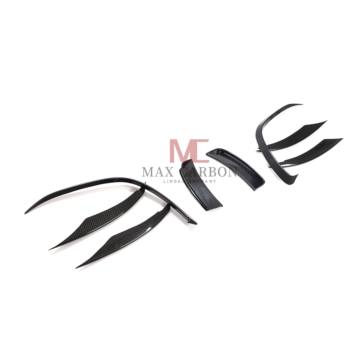 MC MAX CARBON Performance spoiler front lip spoiler for Mercedes Benz A Class W177 Sedan