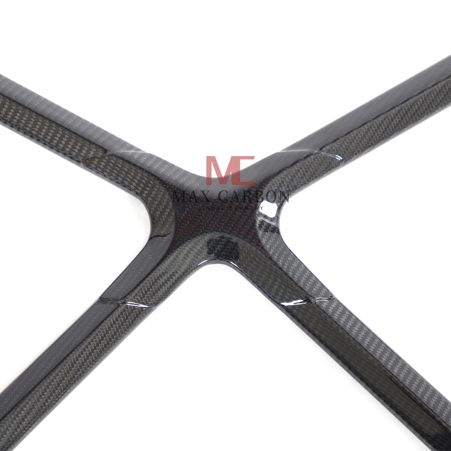 MC MAX CARBON DRY CARBON Performance engine brace compensation suitable for Audi R8 4S