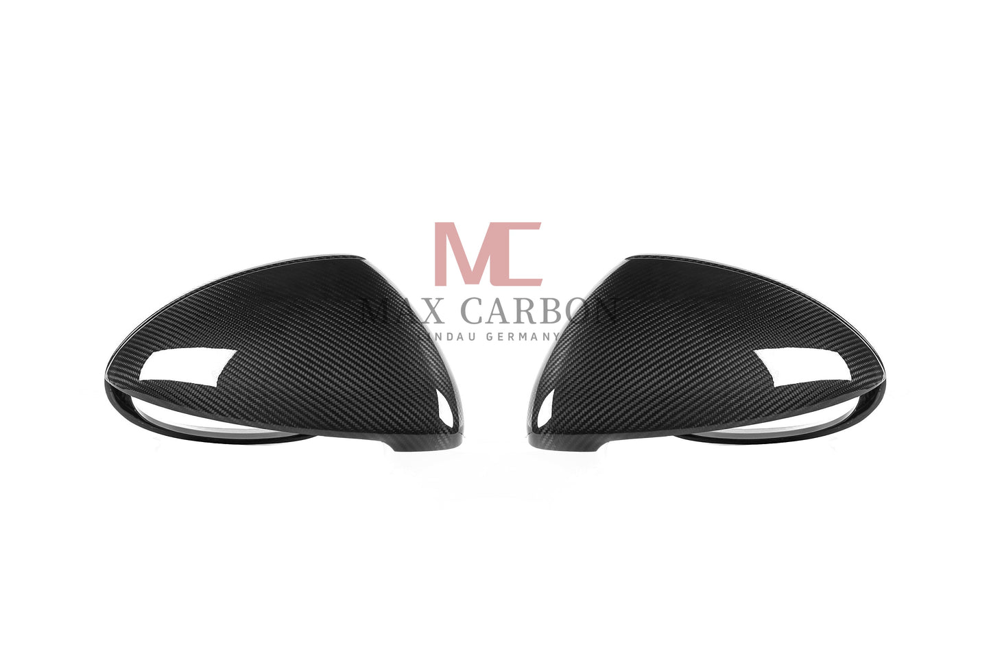 MC Performance MAX CARBON replacement mirror caps for Porsche Cayenne 958.2 92A built from 2014 to 2017