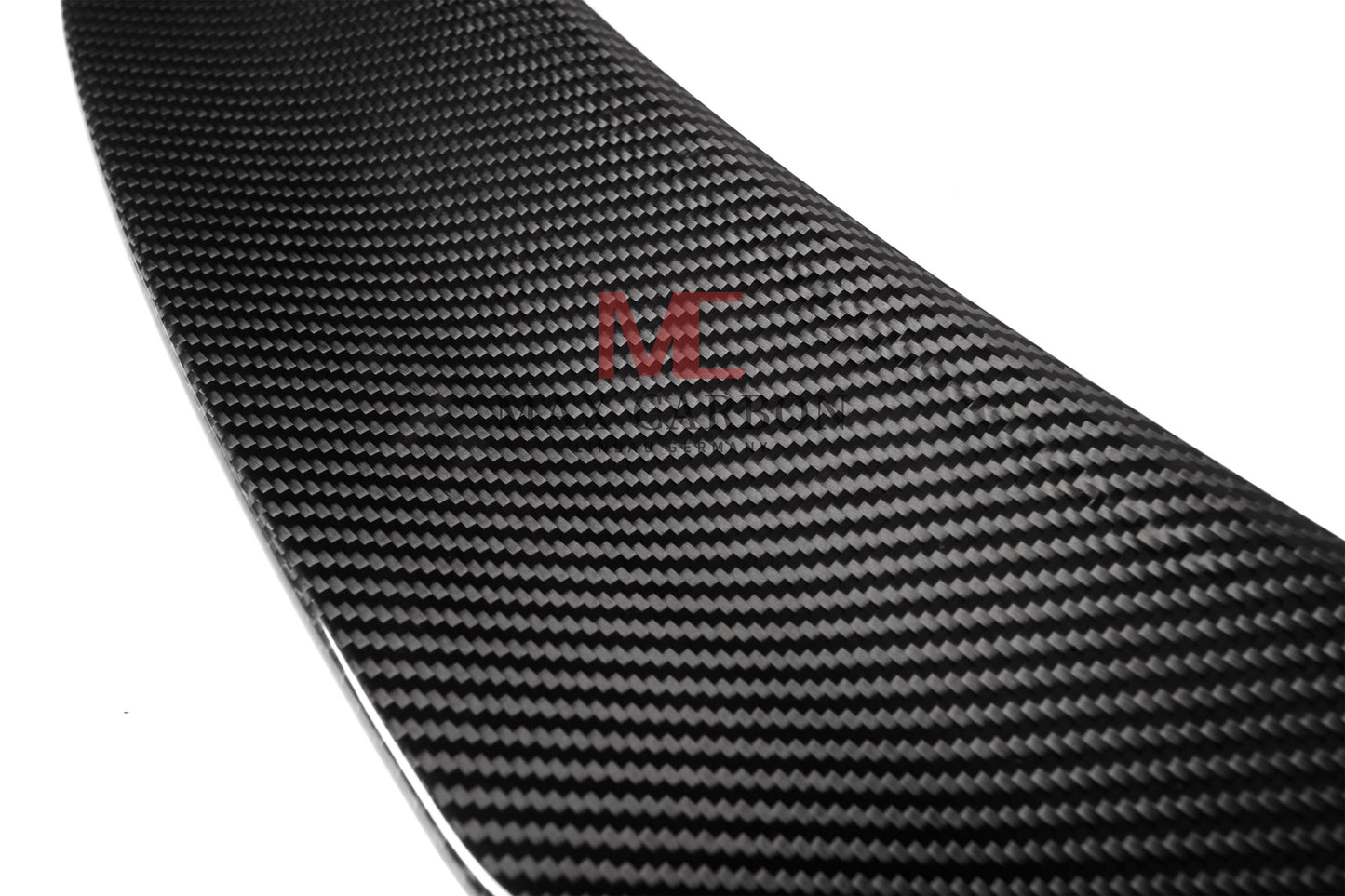 Lèvre de spoiler arrière MC MAX CARBON Performance Sport à bord détachable pour Audi A6 S6 RS6 C8