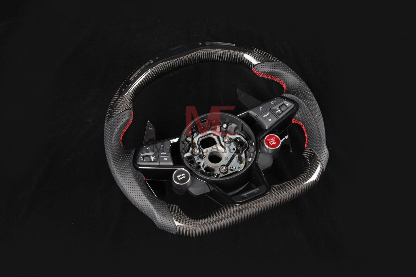 Volant Intelligent MC MAX CARBON Performance Carbone Sec LED Sport pour Audi R8 4S
