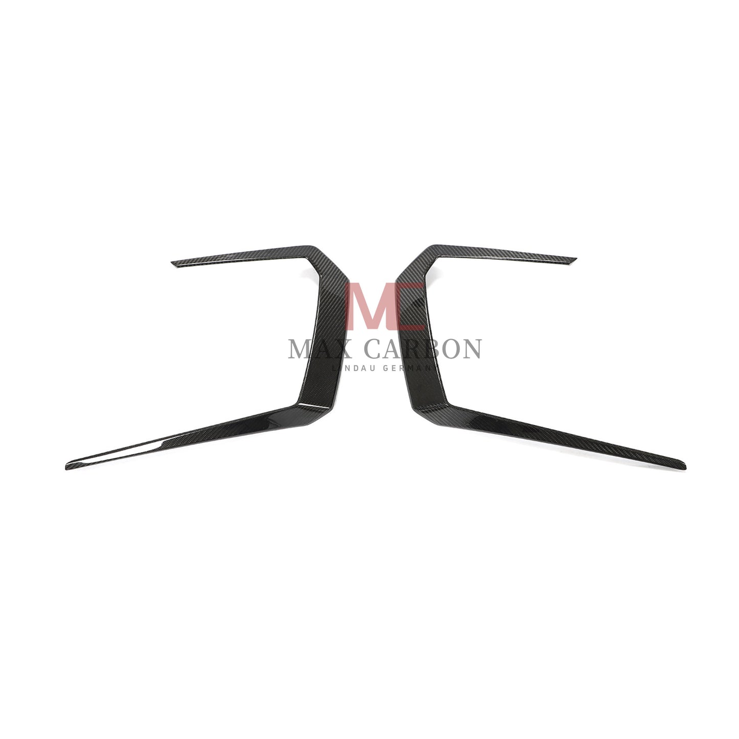 MC MAX CARBON Performance Front Bumper Vent Trims for Lamborghini Urus 2018 to 2021