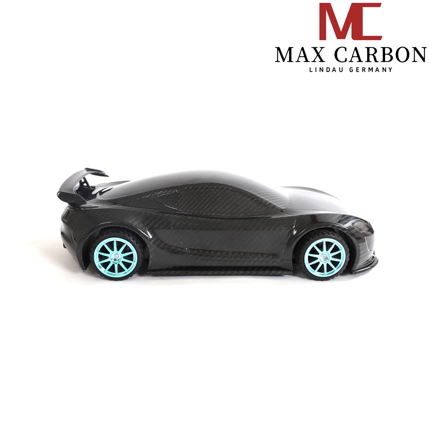 MAX CARBON Lifestyle Véritable carbone Forgé Carbone Hybride Modèle de voiture en carbone sec Préimprégné 1:18 Modèle de voiture de sport