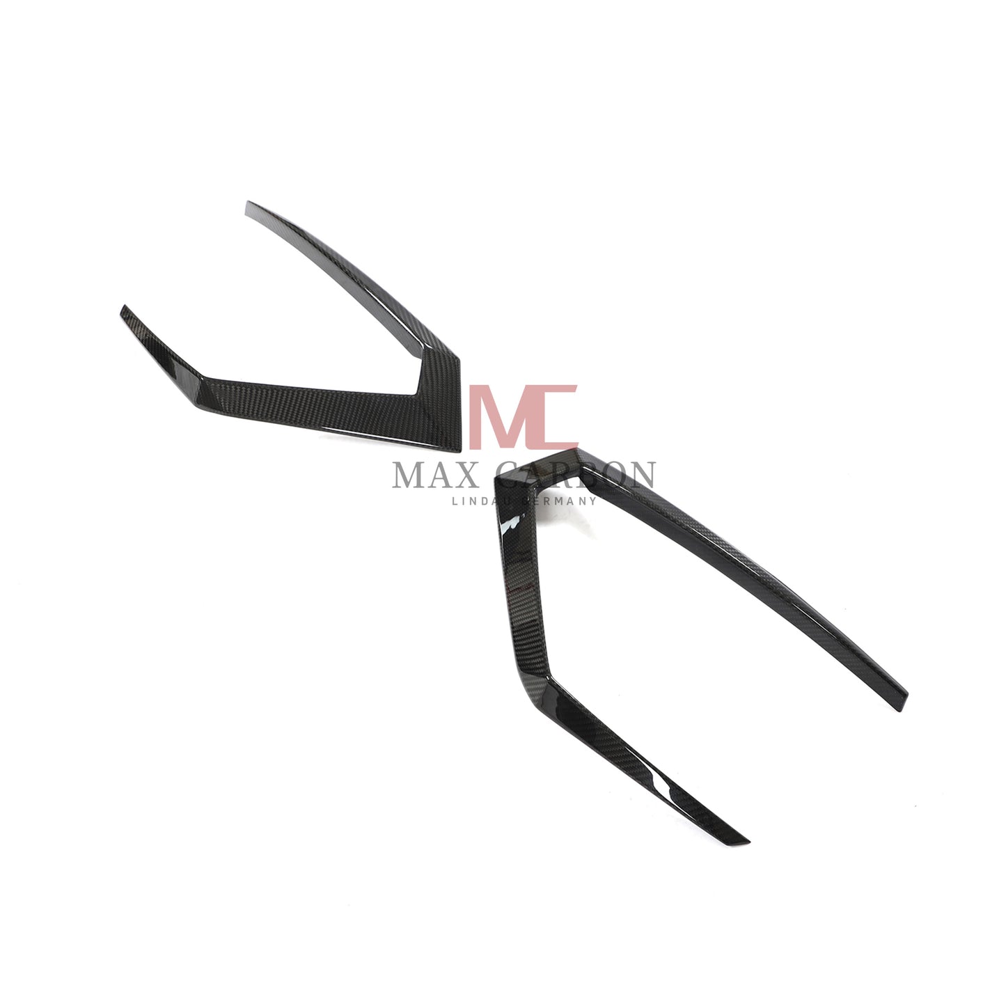 Bandes d'aération de pare-chocs arrière MC MAX CARBON Performance pour Lamborghini Urus Sport Utility 2018 à 2021
