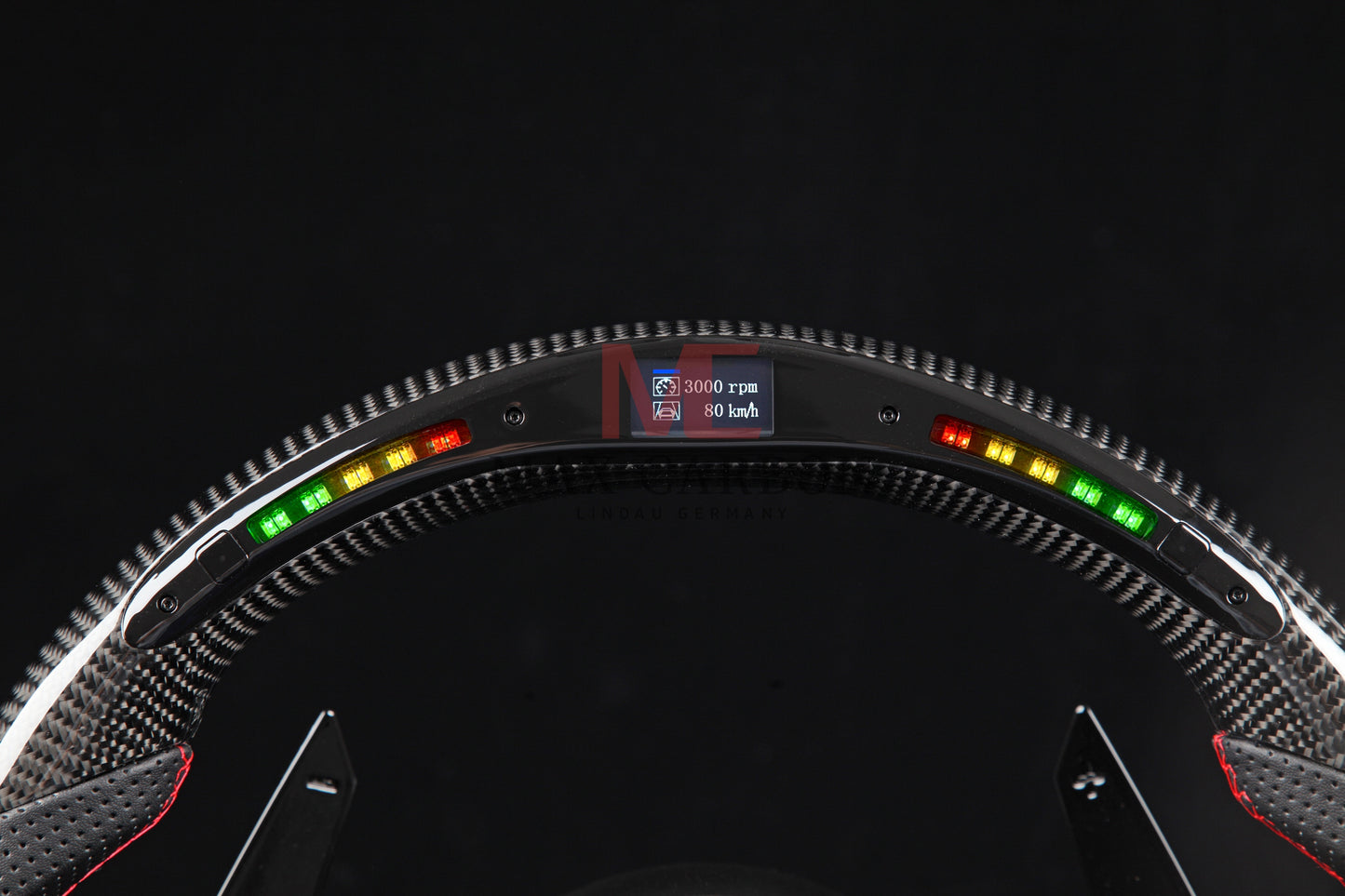 Volant Intelligent MC MAX CARBON Performance Carbone Sec LED Sport pour Audi R8 4S