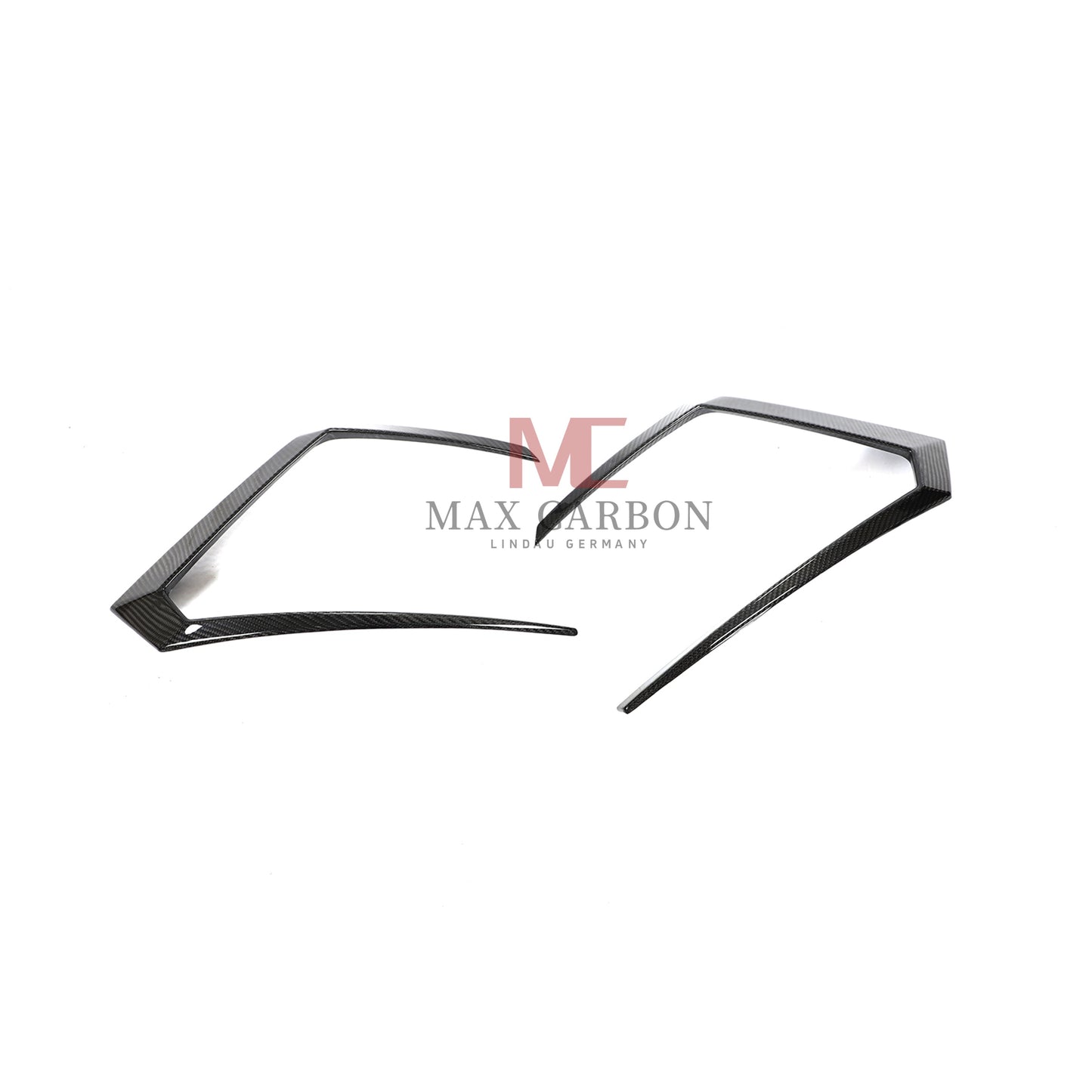 Bandes d'aération de pare-chocs arrière MC MAX CARBON Performance pour Lamborghini Urus Sport Utility 2018 à 2021