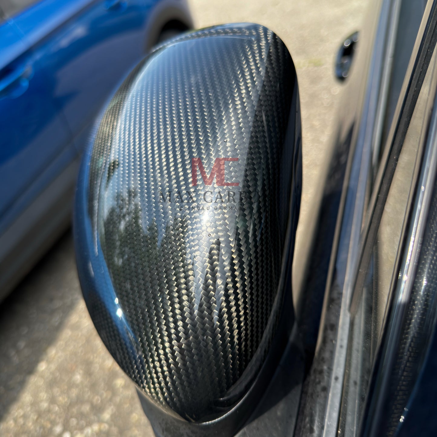 MC Performance MAX CARBON replacement mirror caps for Porsche Cayenne 958.2 92A built from 2014 to 2017