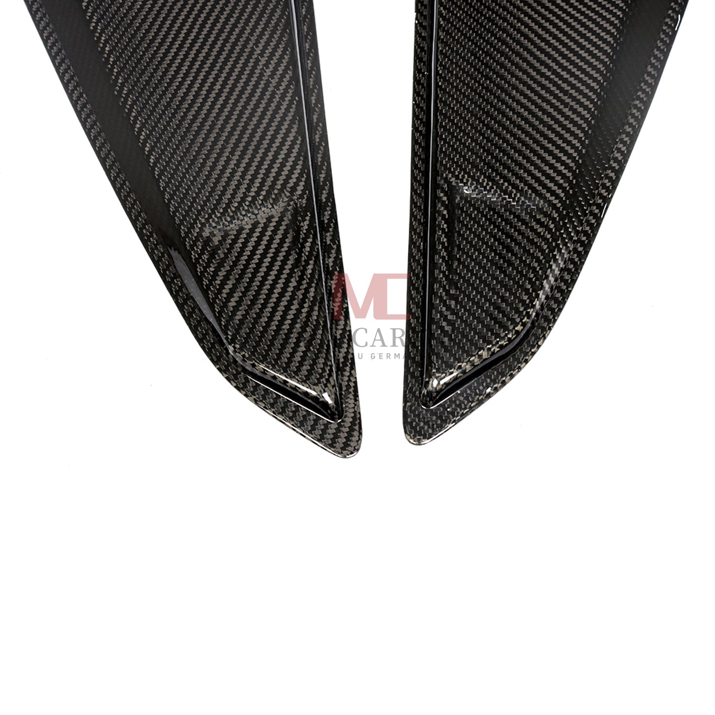 MC MAX CARBON DRY CARBON Seitenfenster Lufteinlässe passend für Audi TT TTS TTRS Coupe 2015-2018