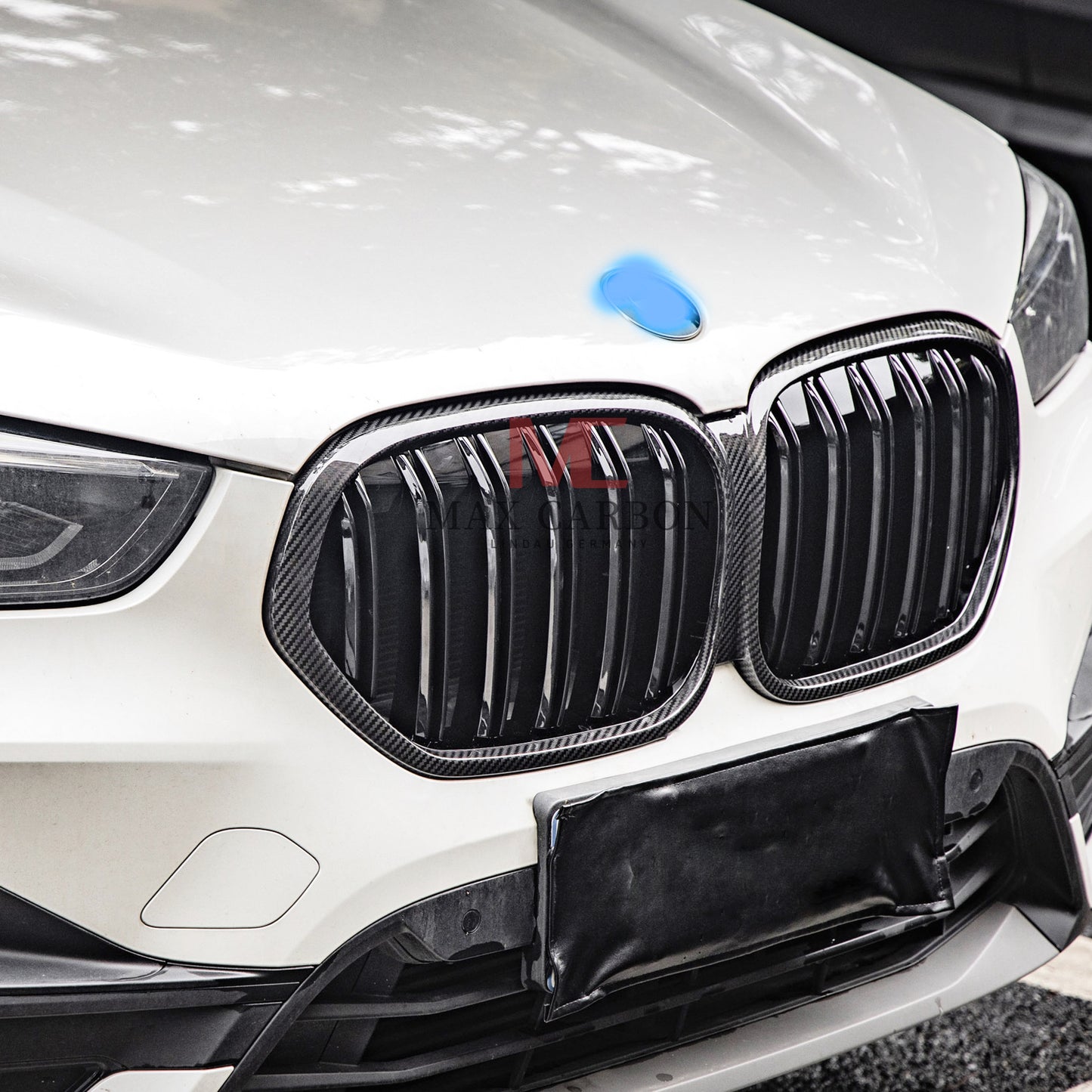 MC MAX CARBON Performance Ziergitter Kühlergrill Grill Ersatz für BMW X1 F48