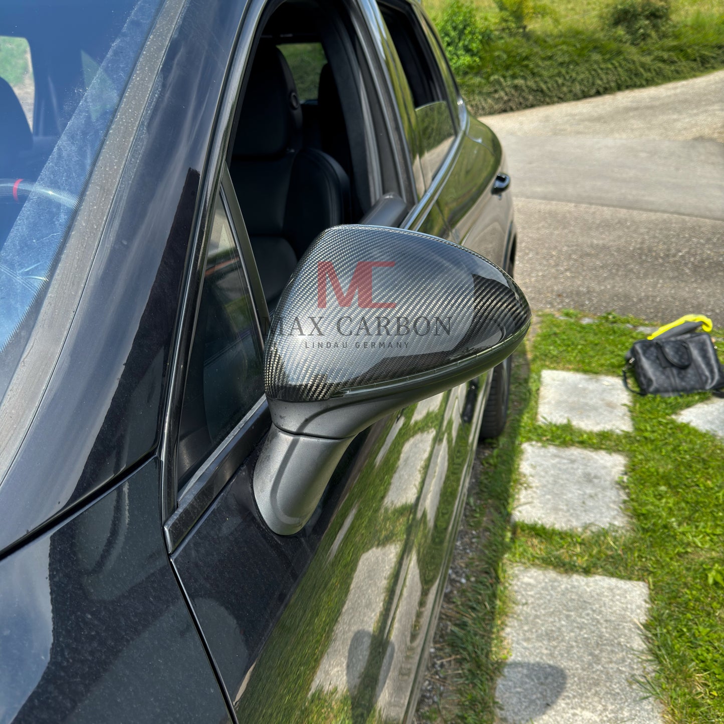 MC Performance MAX CARBON replacement mirror caps for Porsche Cayenne 958.2 92A built from 2014 to 2017