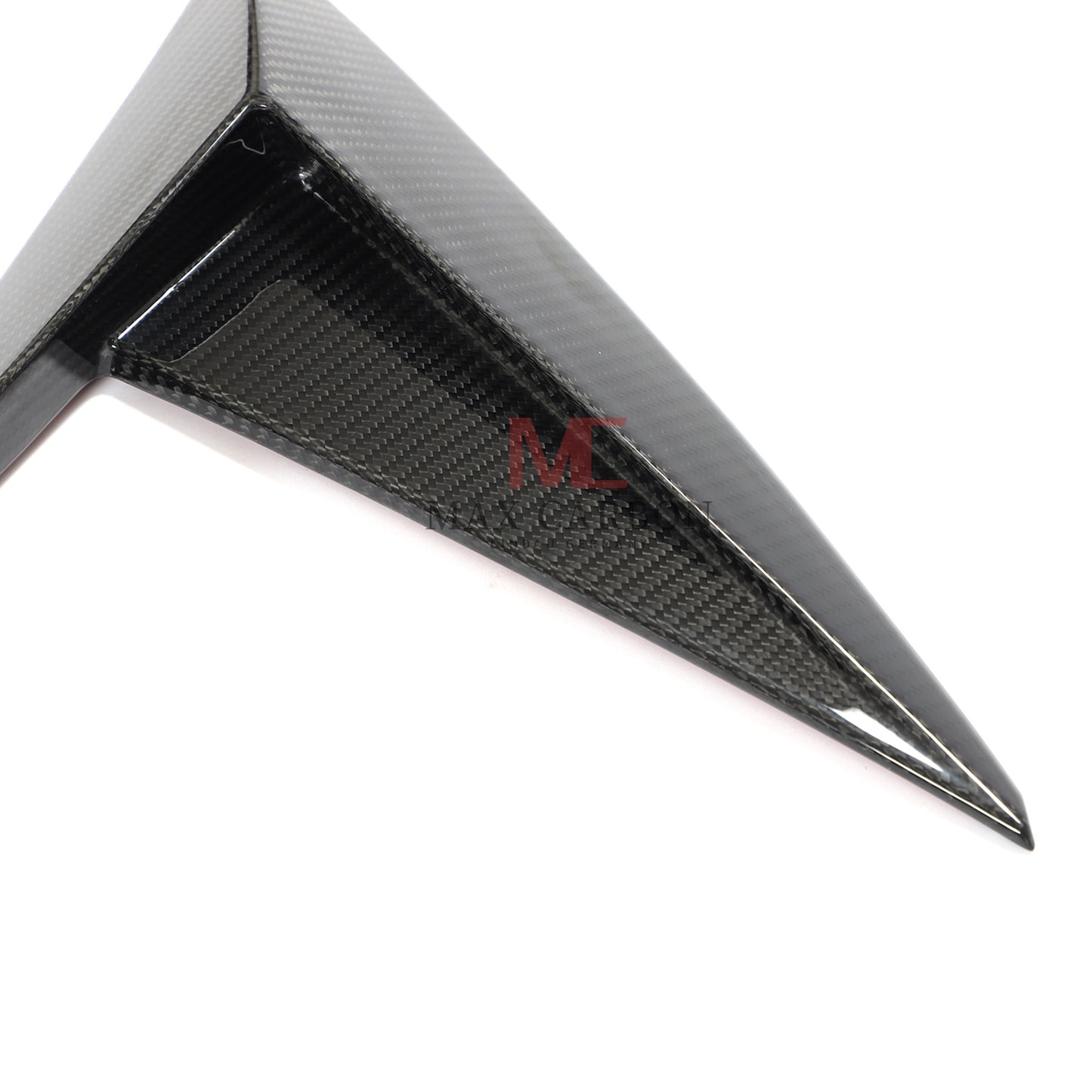 MC MAX CARBON Performance couvercle de garniture d'aération latérale de garde-boue avant pour Lamborghini Urus 2018 à 2021