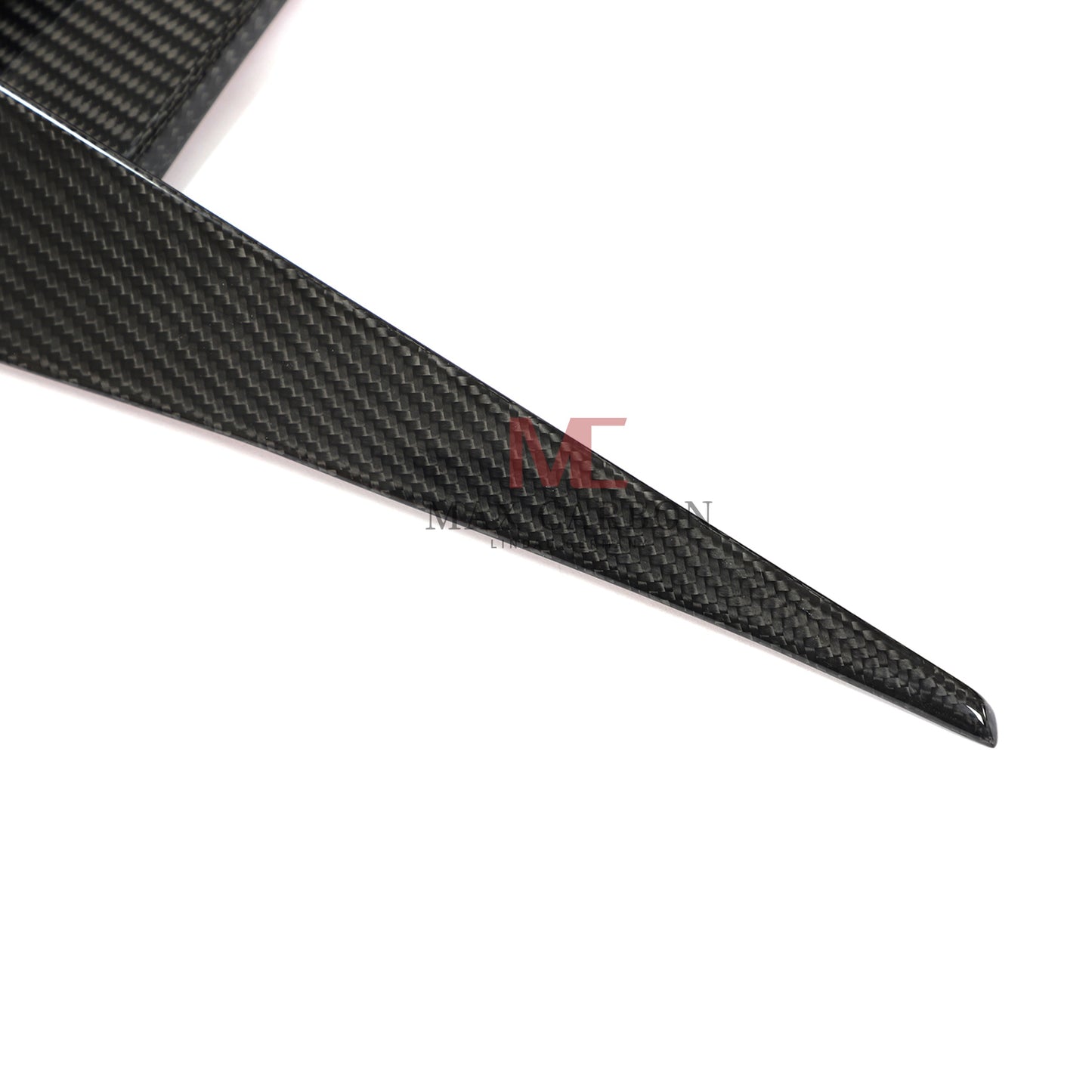 MC MAX CARBON Performance couvercle de garniture d'aération latérale de garde-boue avant pour Lamborghini Urus 2018 à 2021