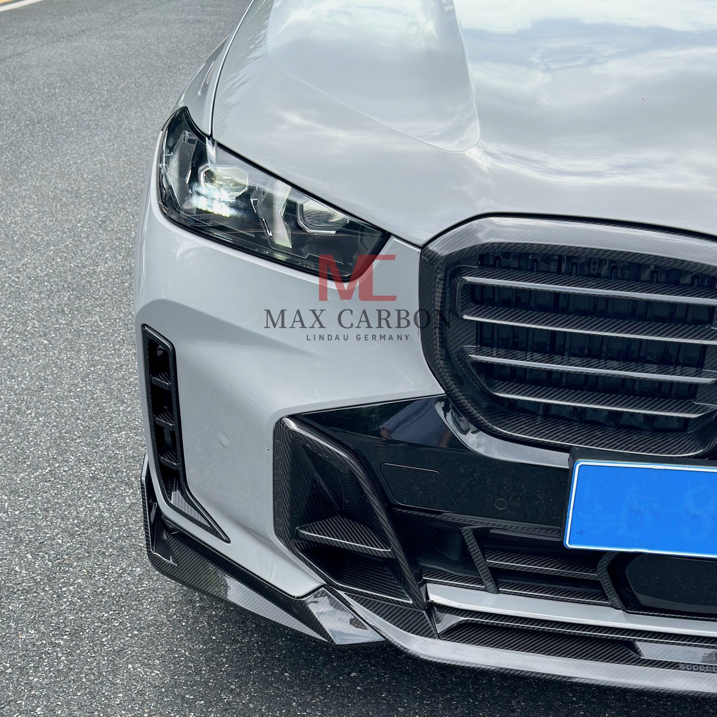 MC MAX CARBON Performance Front AERO Spoiler for BMW G05 LCI X5
