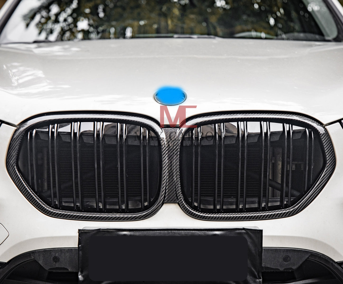 MC MAX CARBON Performance Ziergitter Kühlergrill Grill Ersatz für BMW X1 F48