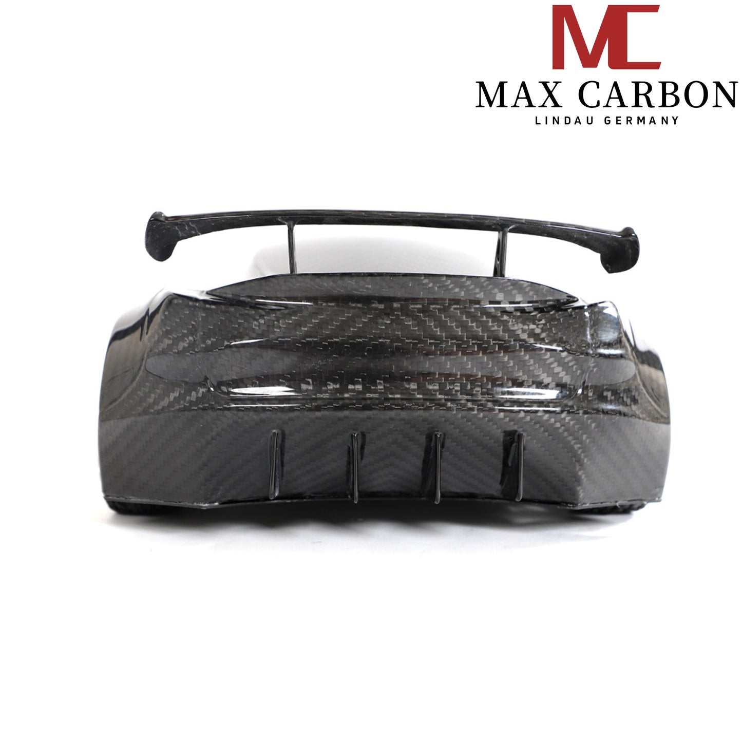 MAX CARBON Lifestyle Véritable carbone Forgé Carbone Hybride Modèle de voiture en carbone sec Préimprégné 1:18 Modèle de voiture de sport