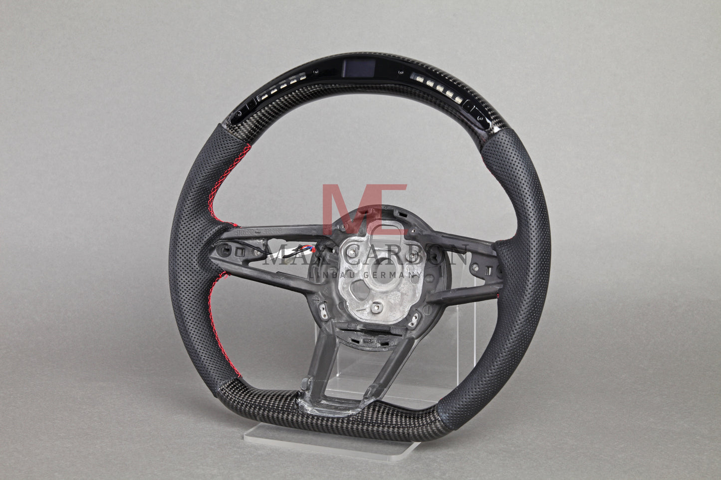 Volant Intelligent MC MAX CARBON Performance Carbone Sec LED Sport pour Audi R8 4S