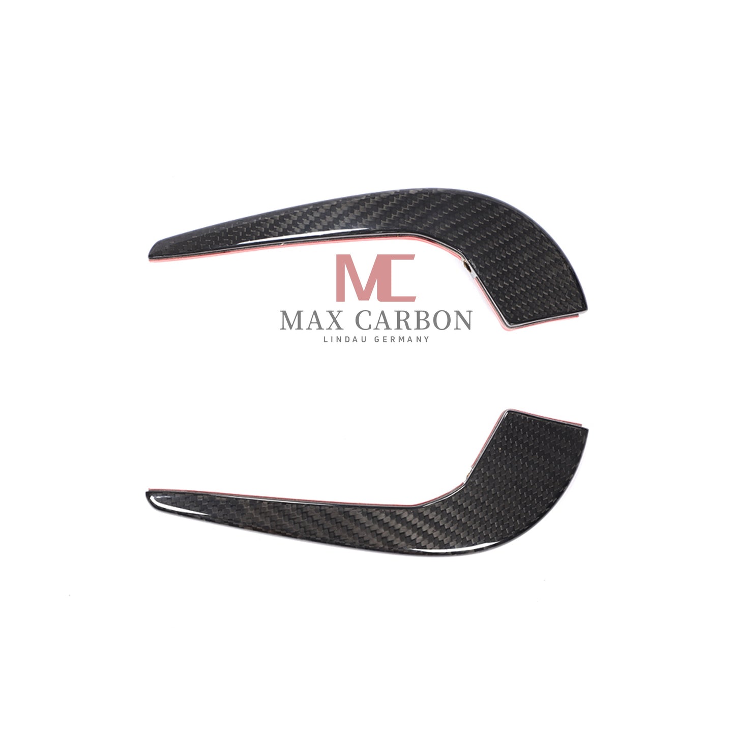 MC Performance Dry Carbon AERO FLICKER Flaps Fixation canards avant pour AUDI RS3 8V