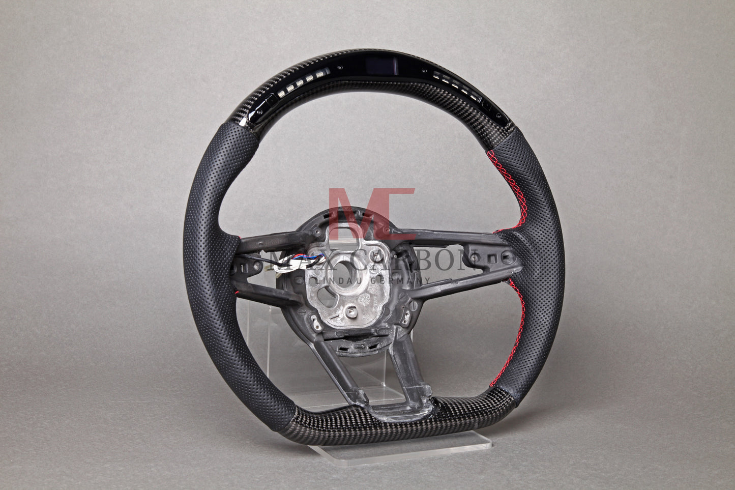 Volant Intelligent MC MAX CARBON Performance Carbone Sec LED Sport pour Audi R8 4S