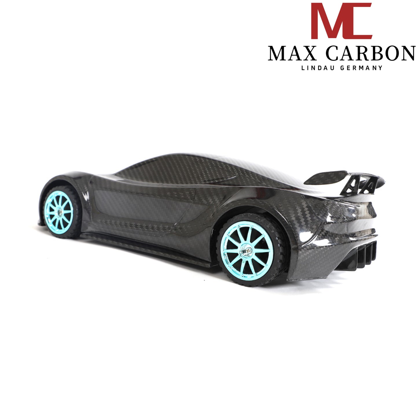 MAX CARBON Lifestyle Véritable carbone Forgé Carbone Hybride Modèle de voiture en carbone sec Préimprégné 1:18 Modèle de voiture de sport