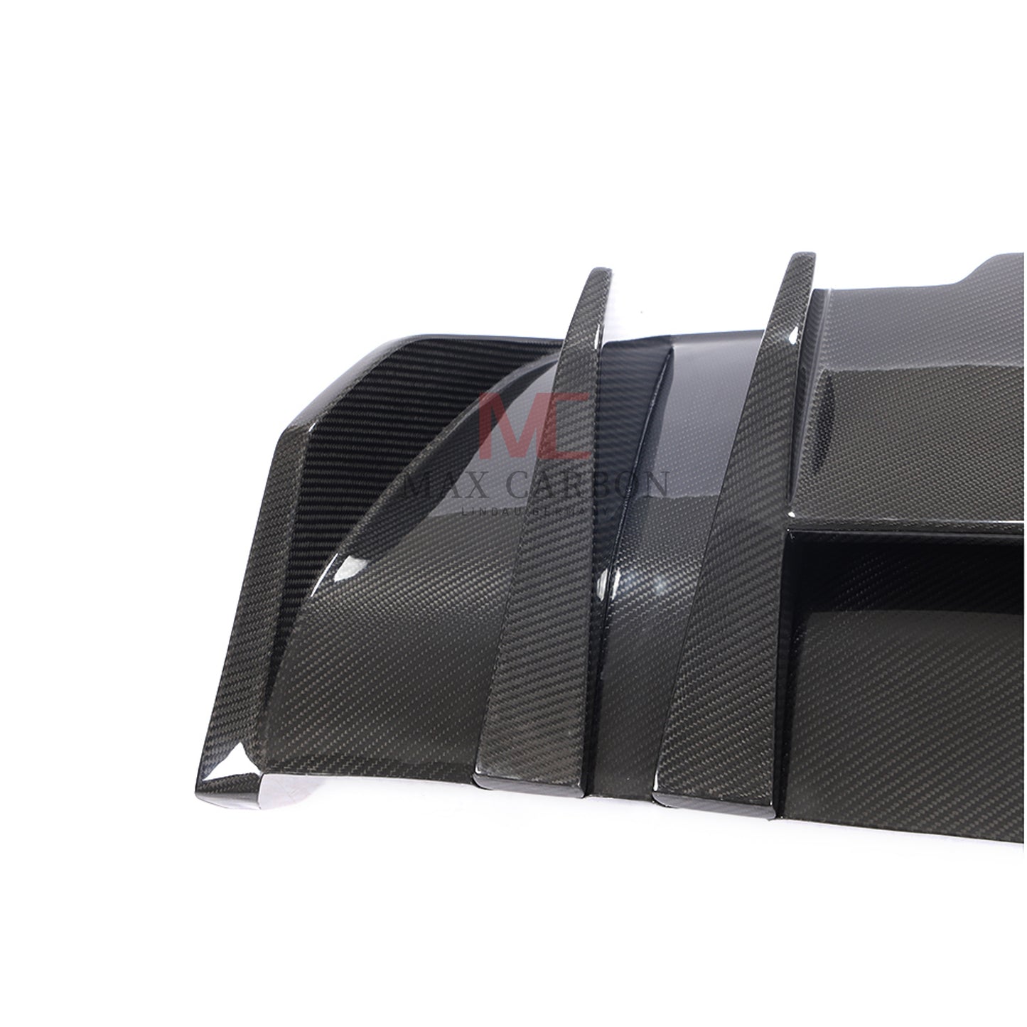 MC MAX CARBON DRY CARBON Performance Diffusor passend für Audi R8 4S VOR LCI VOR FACELIFT