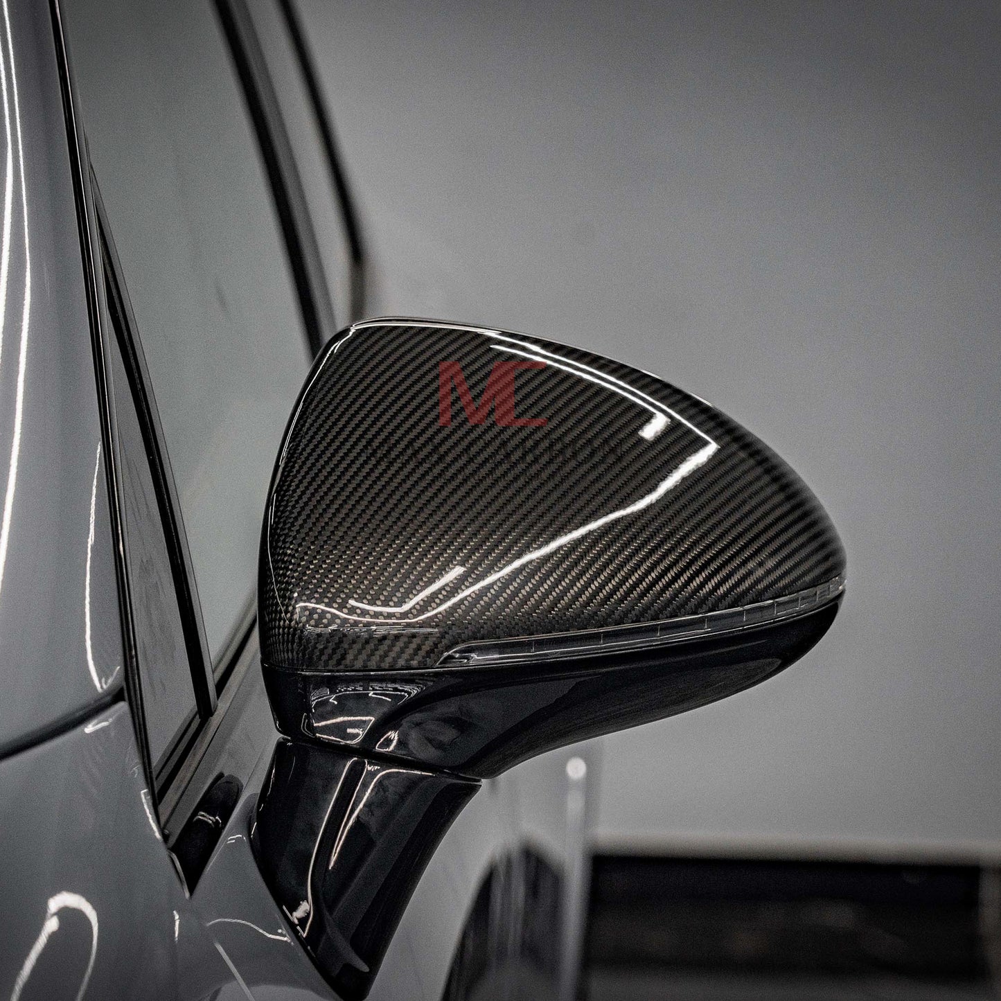 MC Performance MAX CARBON replacement mirror caps for Porsche Cayenne 958.2 92A built from 2014 to 2017