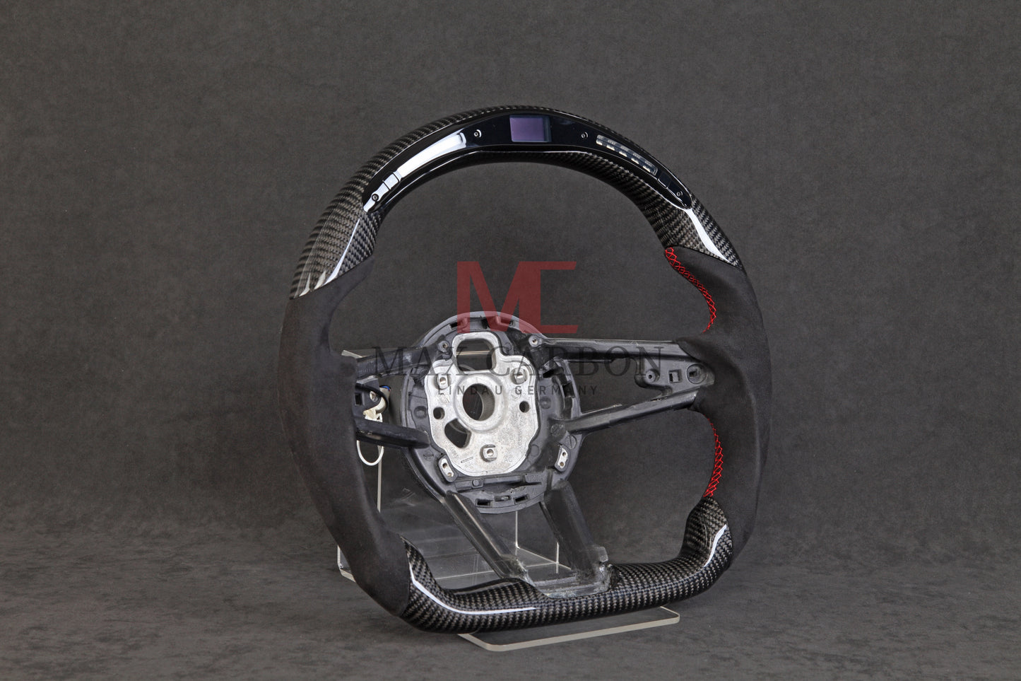 Volant Intelligent MC MAX CARBON Performance Carbone Sec LED Sport pour Audi R8 4S