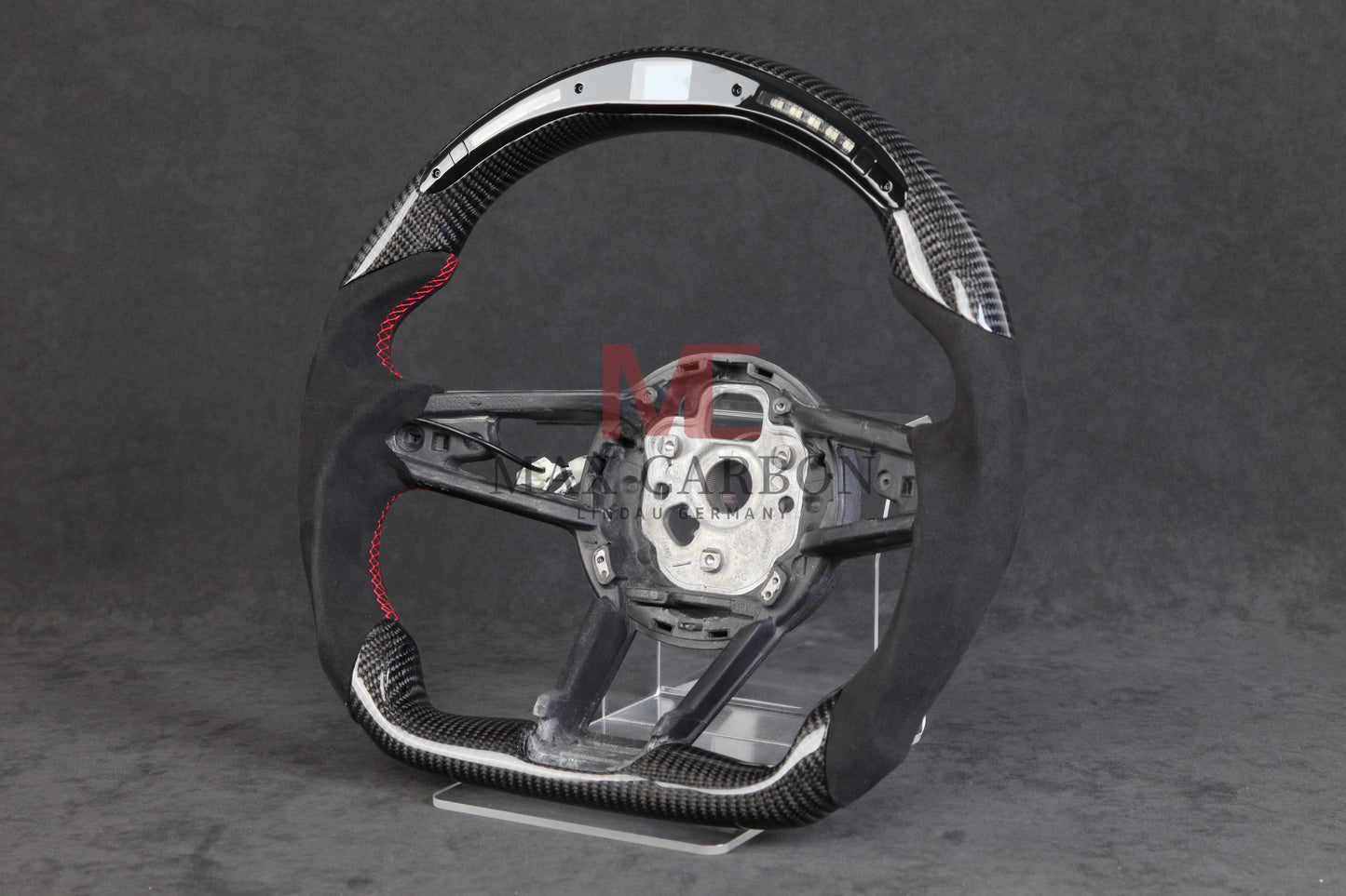 Volant Intelligent MC MAX CARBON Performance Carbone Sec LED Sport pour Audi R8 4S