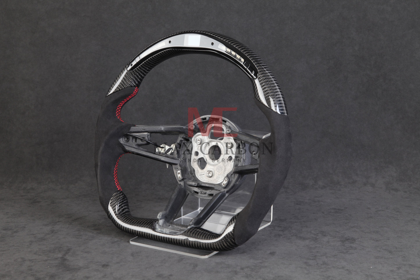 Volant Intelligent MC MAX CARBON Performance Carbone Sec LED Sport pour Audi R8 4S