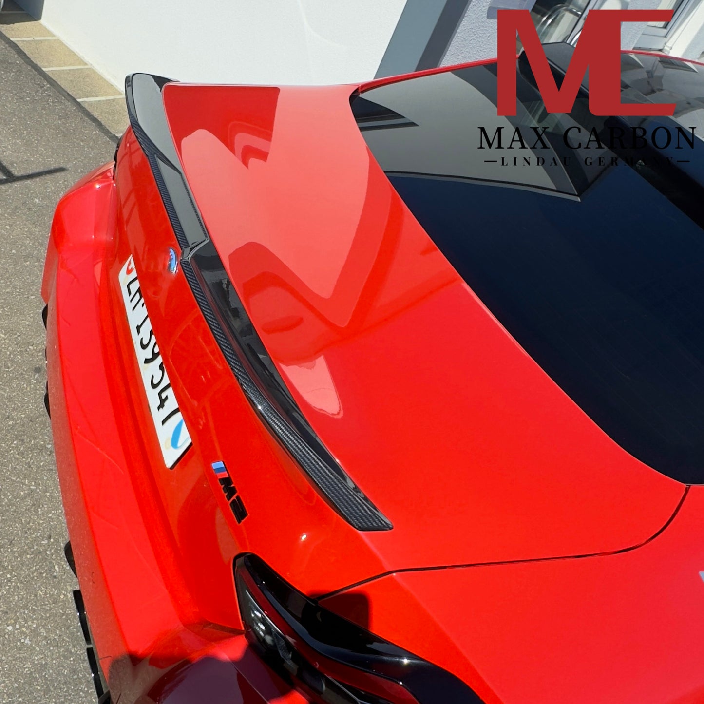 MAX CARBON Performance Aileron arrière en carbone sec sur mesure pour BMW G87 M2 G42 M240i