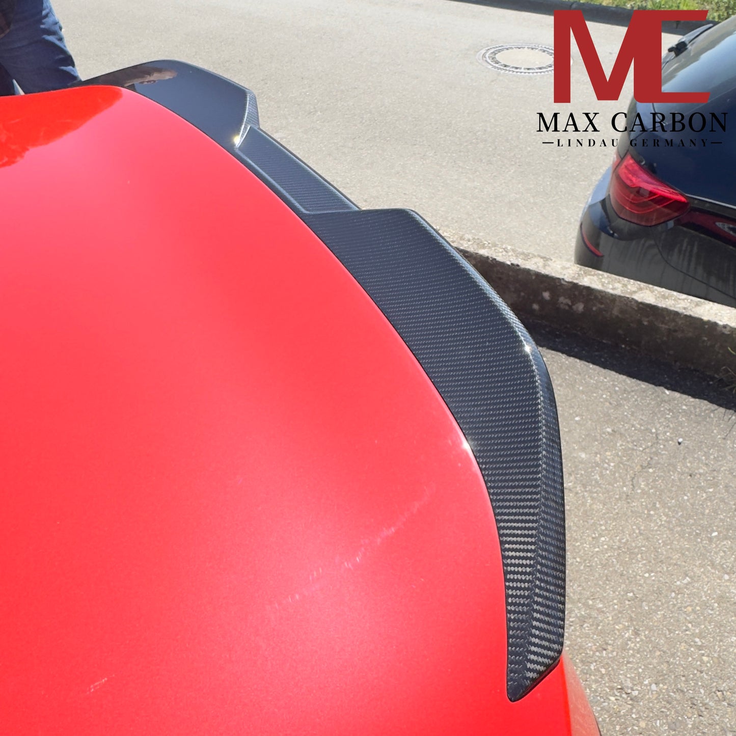 MAX CARBON Performance Aileron arrière en carbone sec sur mesure pour BMW G87 M2 G42 M240i